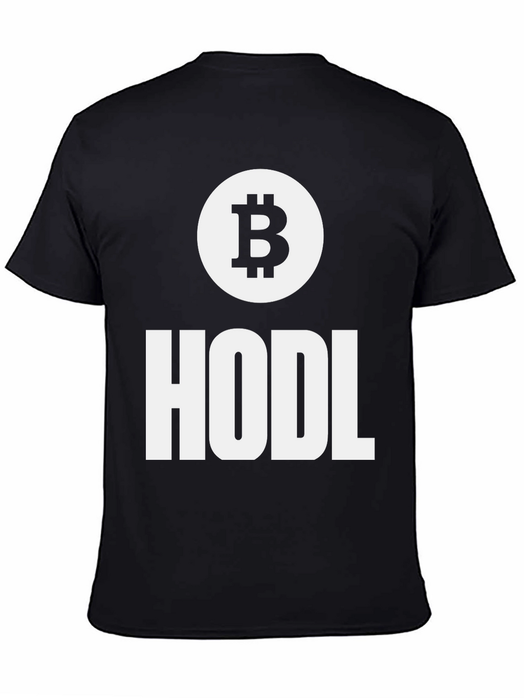Bitcoin HODL Black T-Shirt - Crypto Investor Apparel