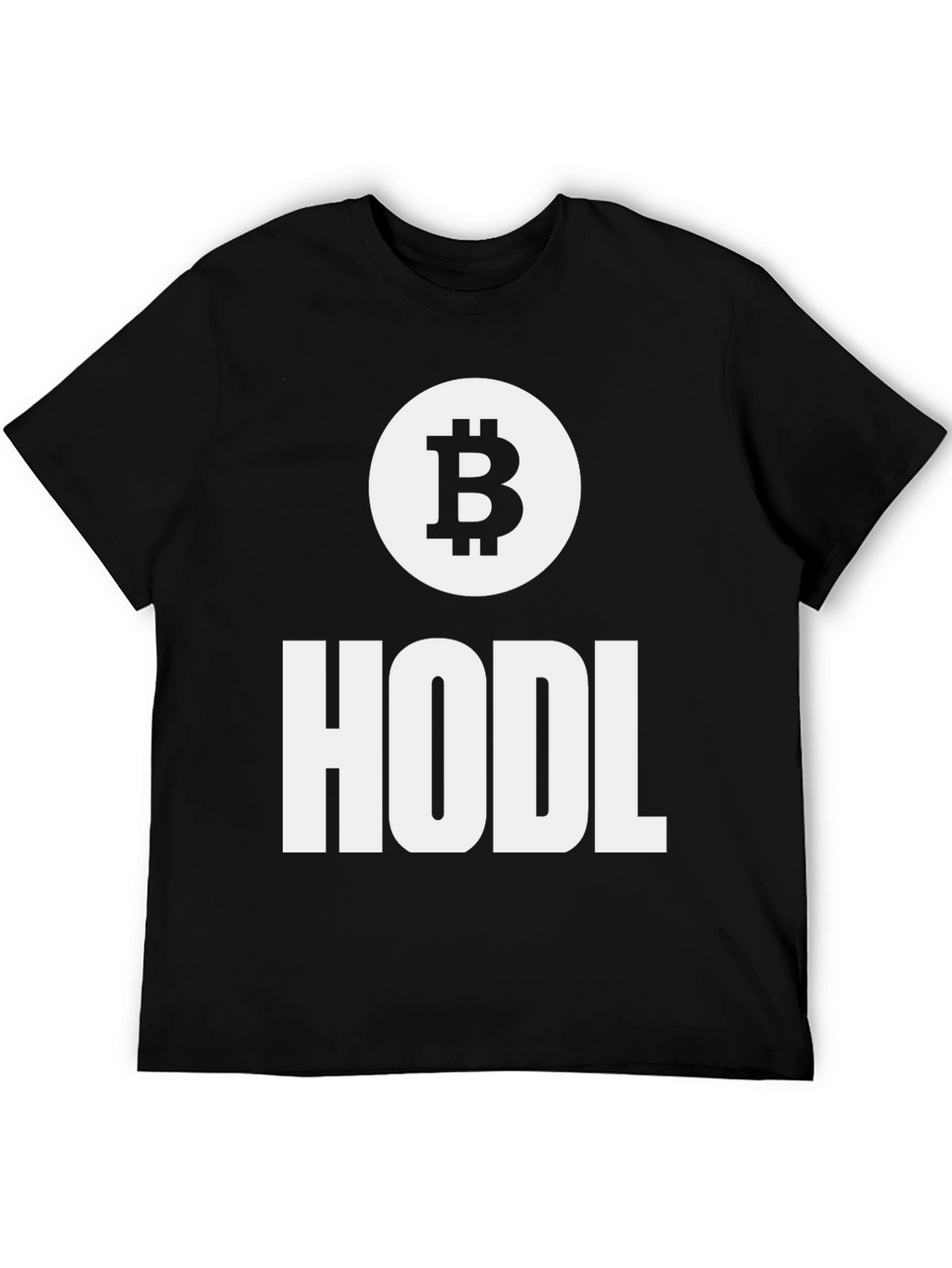 Bitcoin HODL Black T-Shirt - Crypto Investor Apparel