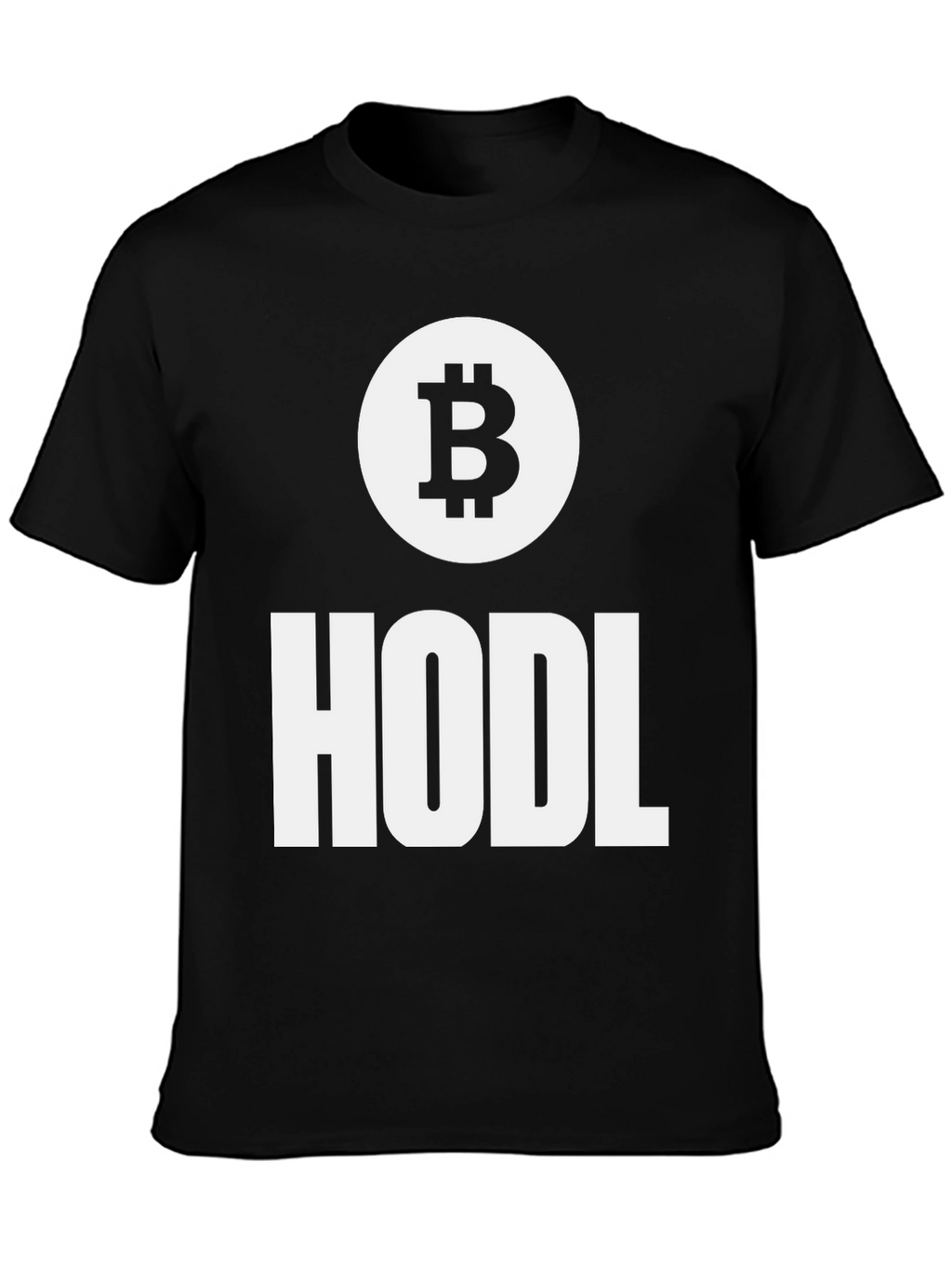 Bitcoin HODL Black T-Shirt - Crypto Investor Apparel