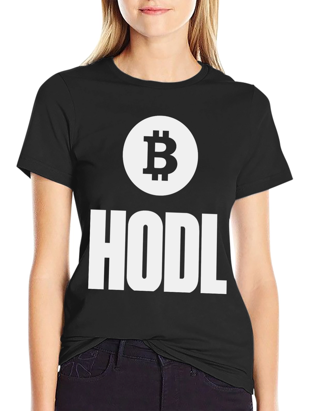 Bitcoin HODL Black T-Shirt - Crypto Investor Apparel