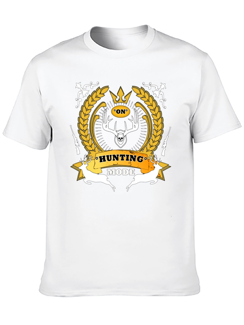 Hunting Mode Black Graphic T-Shirt