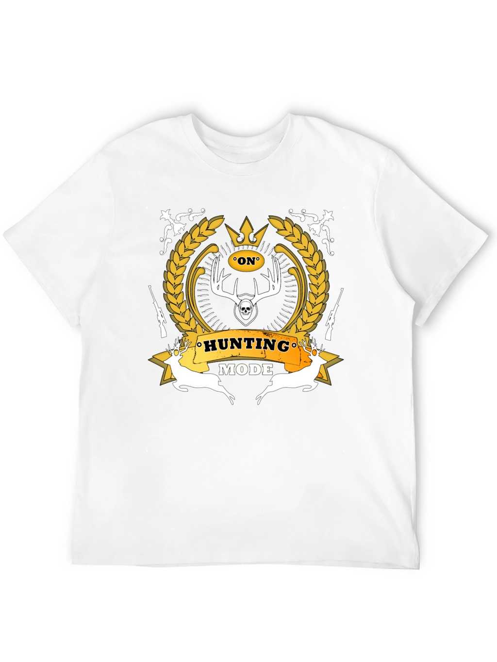Hunting Mode Black Graphic T-Shirt