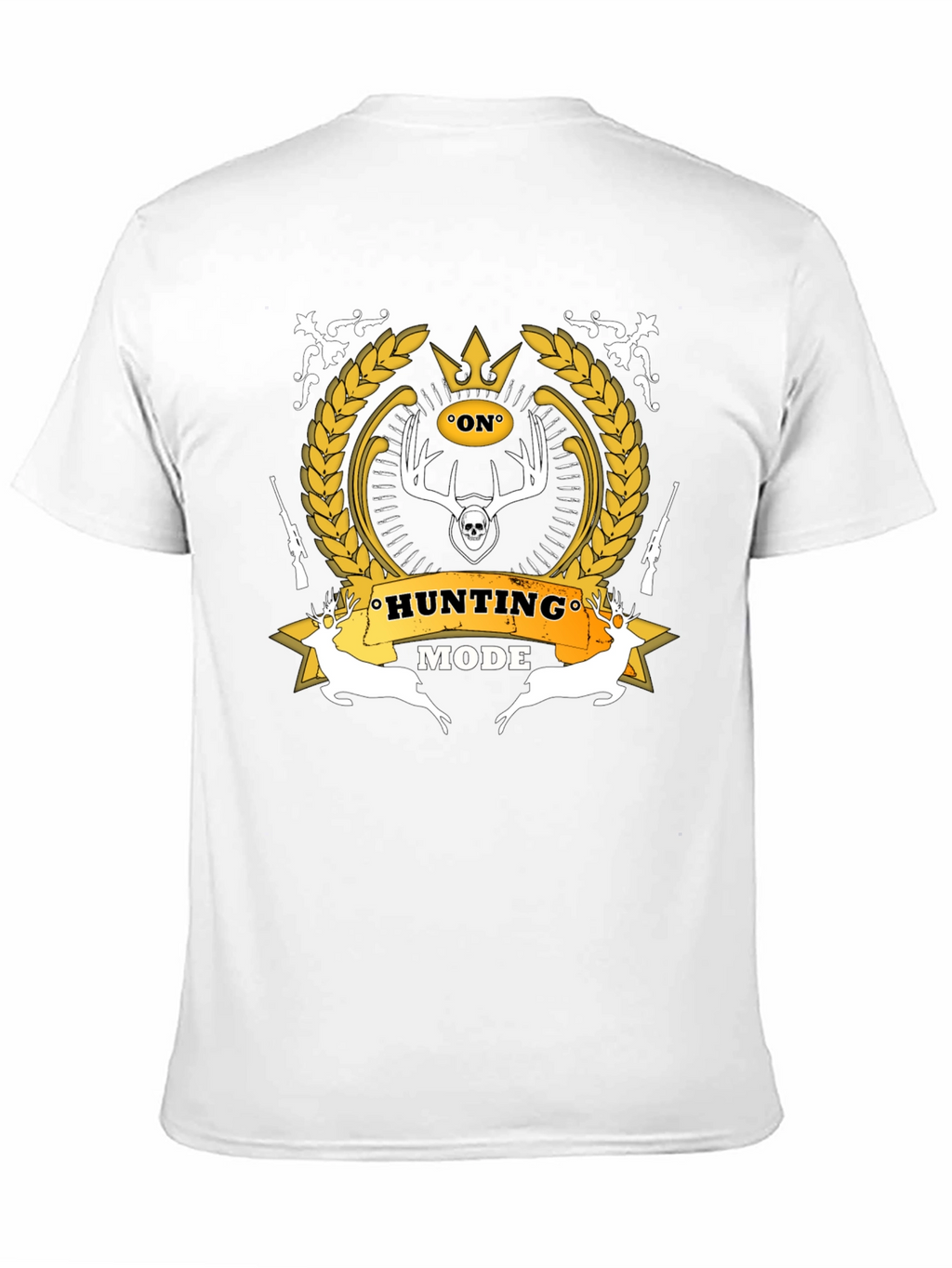 Hunting Mode Black Graphic T-Shirt