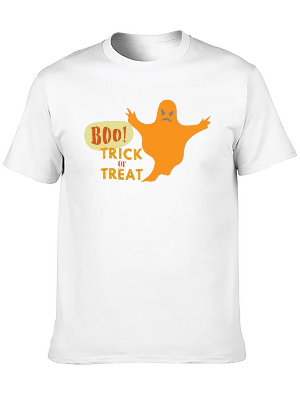 Halloween Boo! Trick or Treat Black T-Shirt