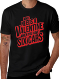 Six Cars Valentine T-Shirt