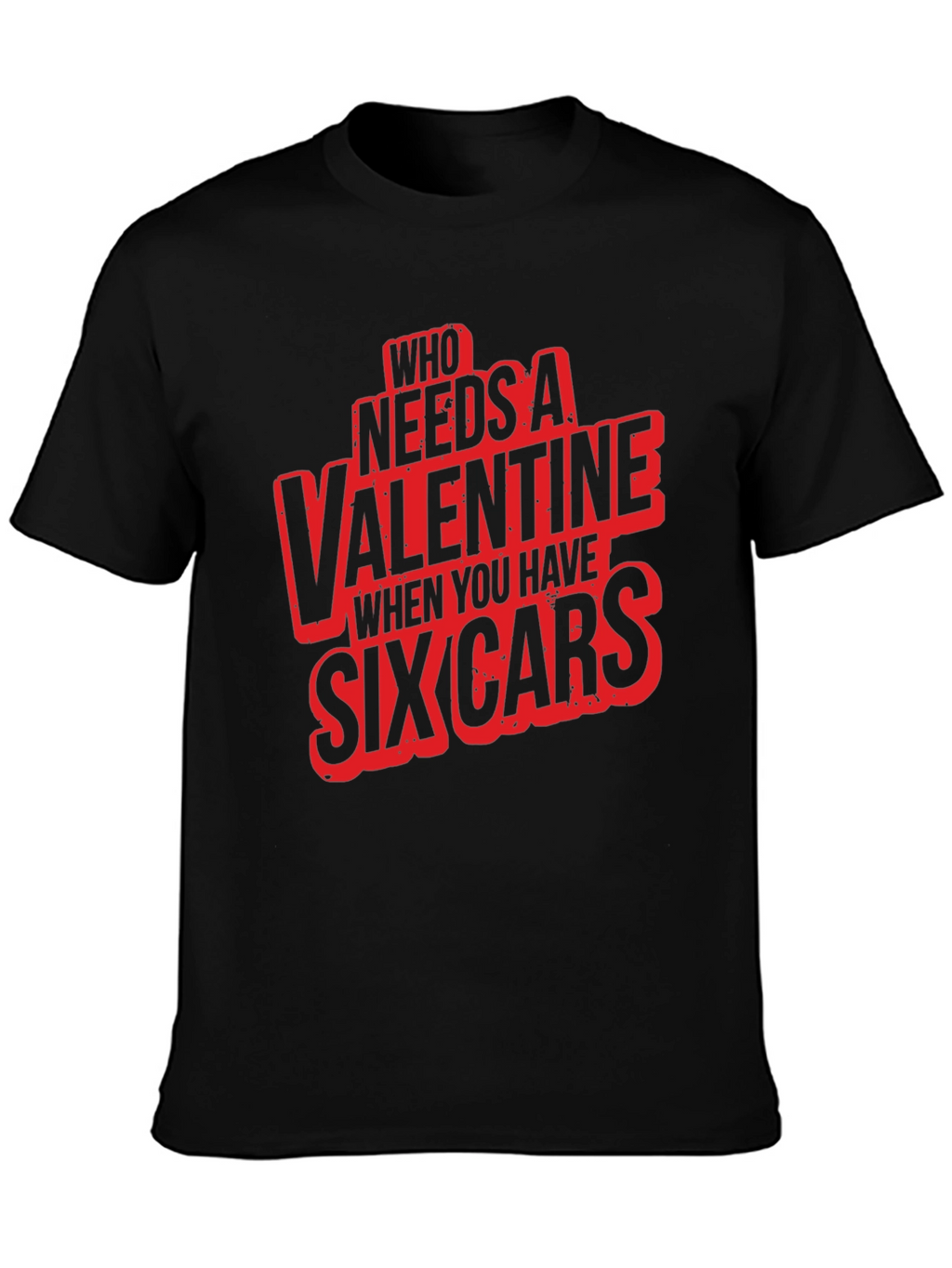 Six Cars Valentine T-Shirt