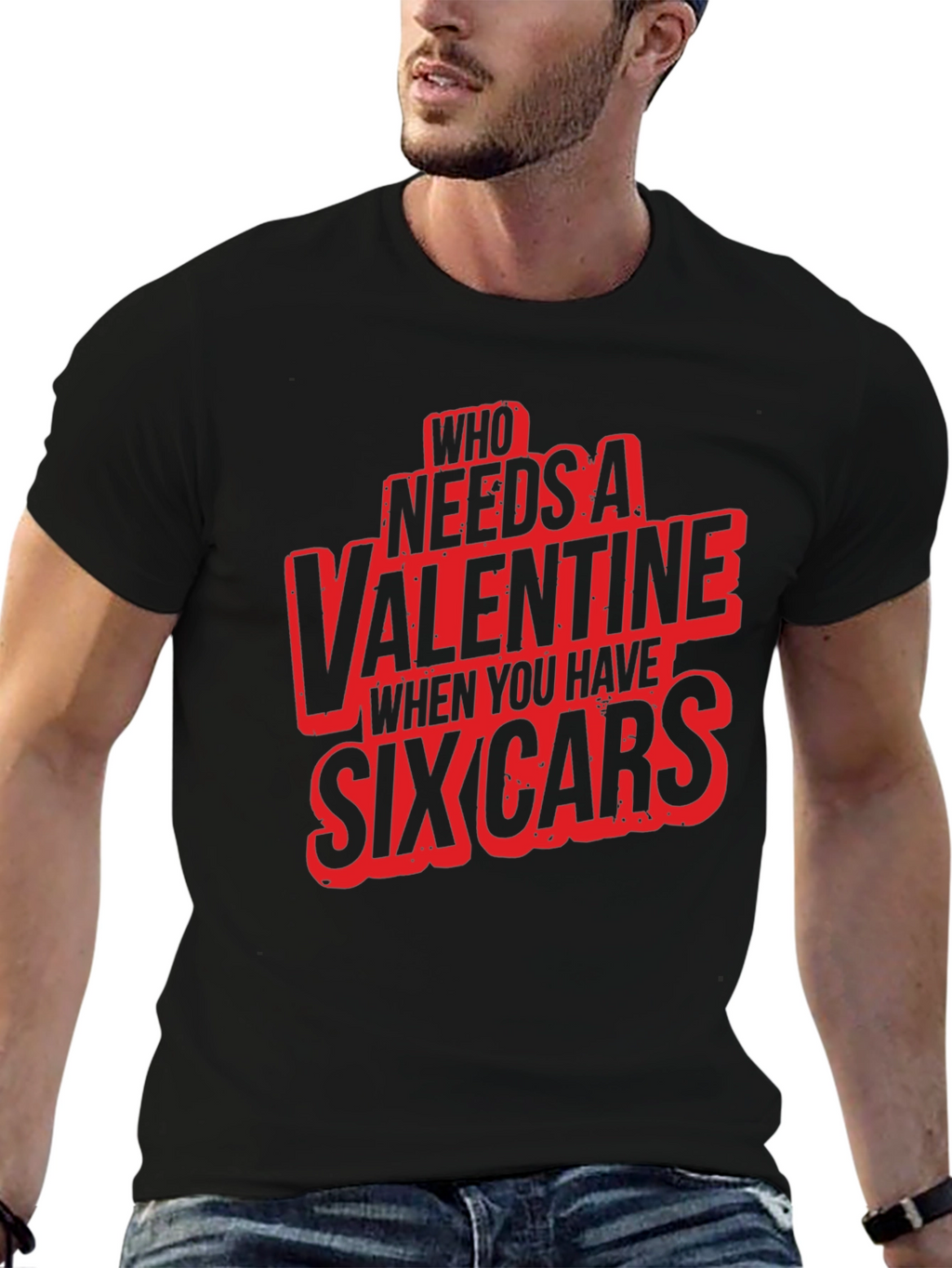 Six Cars Valentine T-Shirt