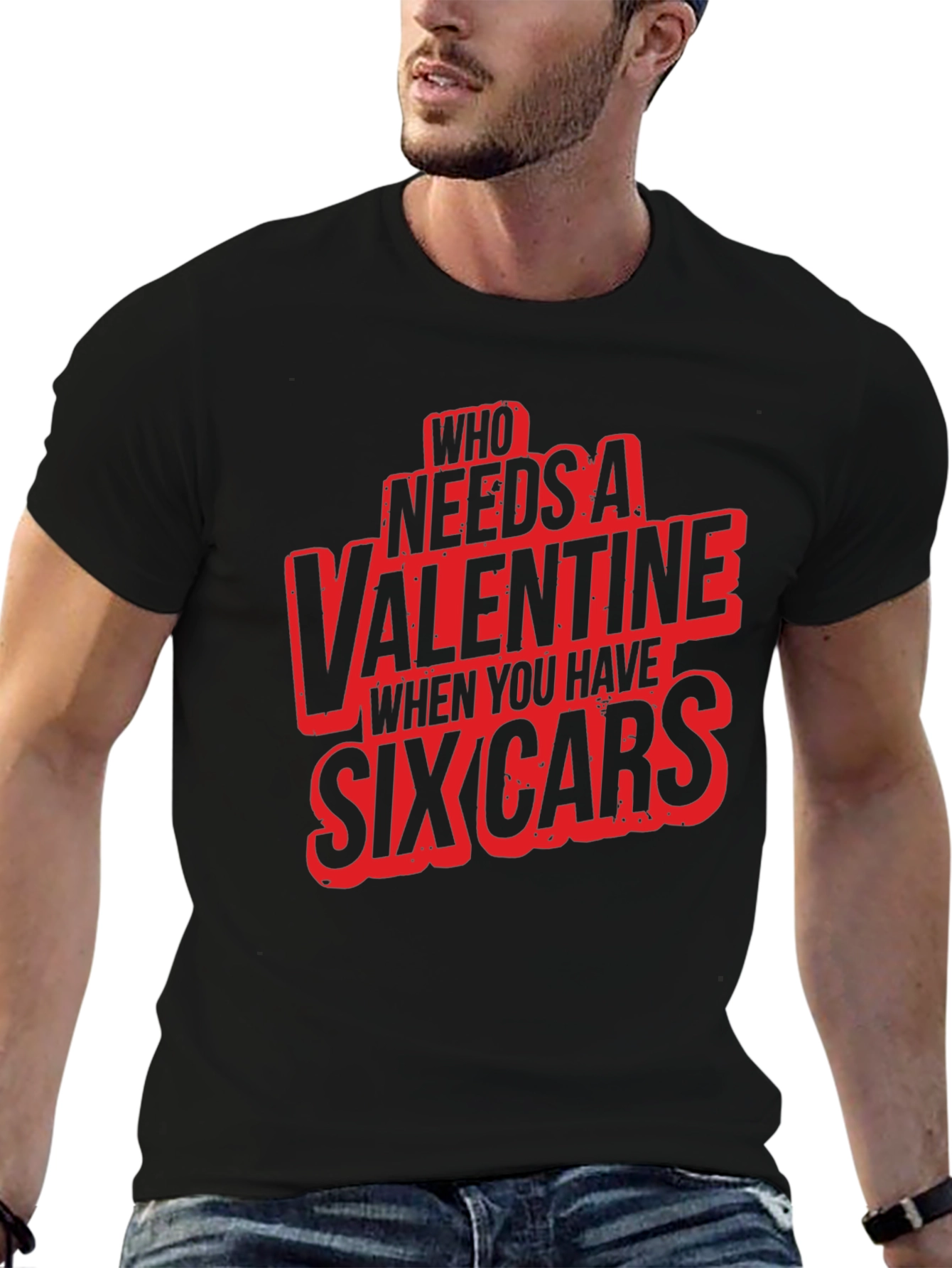 Six Cars Valentine T-Shirt