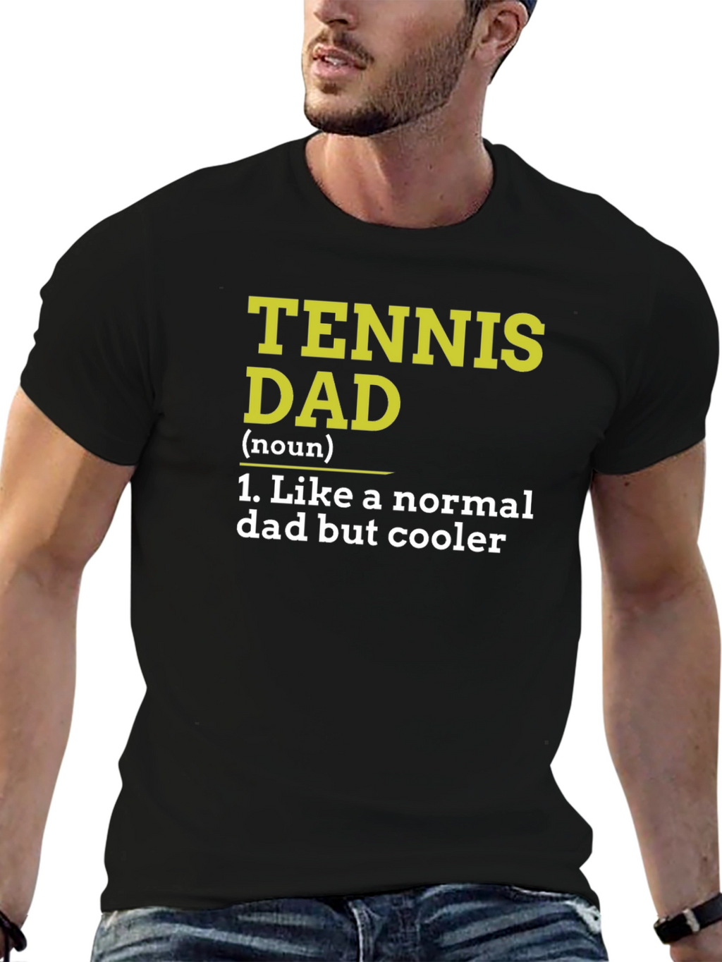 Tennis Dad T-Shirt - Cool Fathers Day Gift