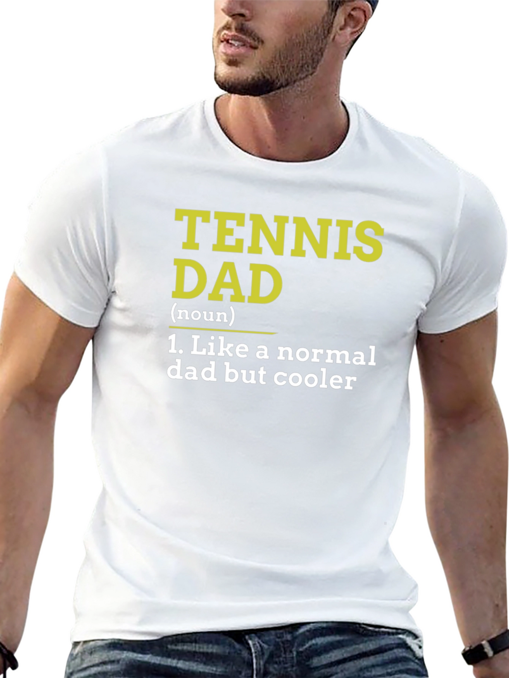 Tennis Dad T-Shirt - Cool Fathers Day Gift