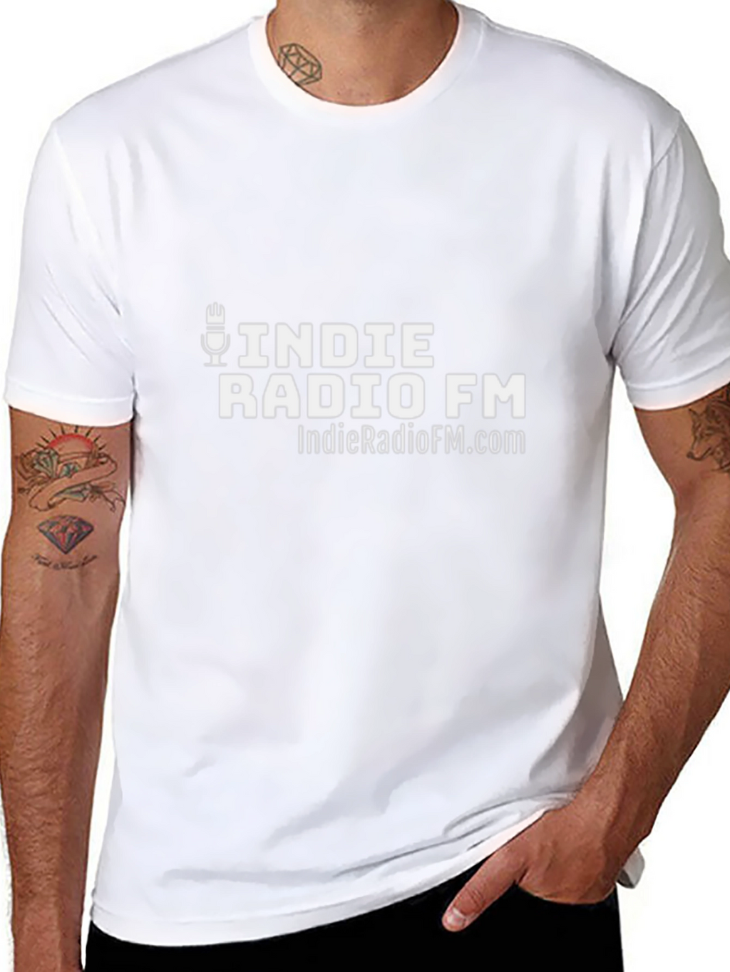 Indie Radio FM Black T-Shirt