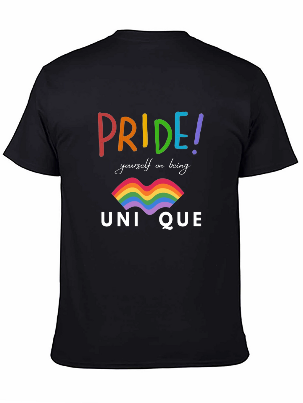 Pride! Be Yourself Rainbow LGBTQ+ T-Shirt