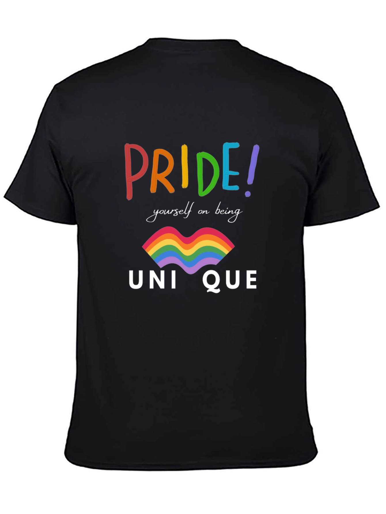 Pride! Be Yourself Rainbow LGBTQ+ T-Shirt