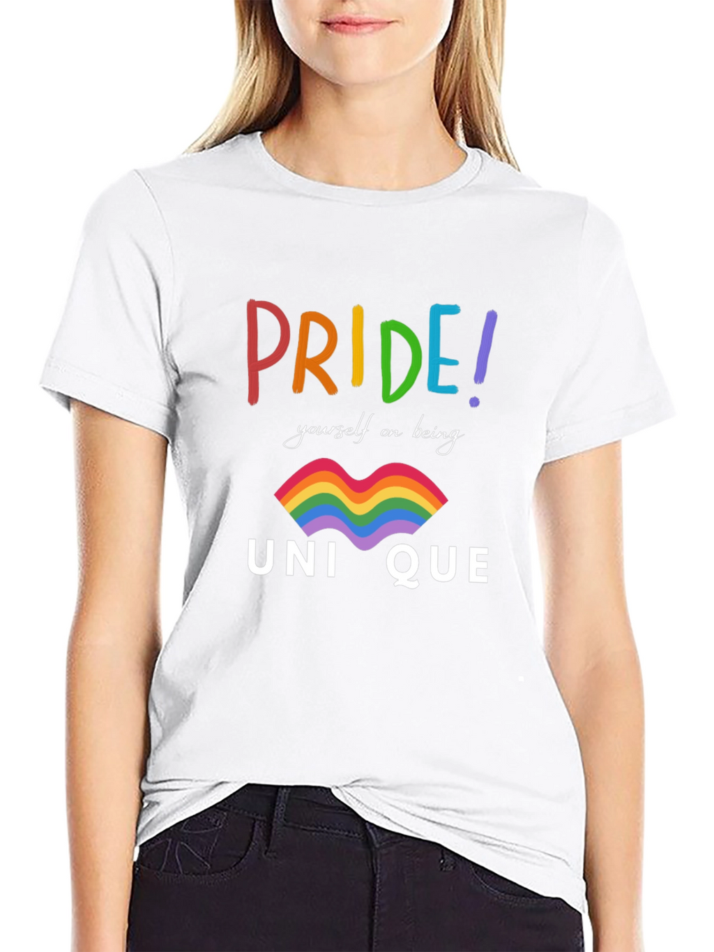 Pride! Be Yourself Rainbow LGBTQ+ T-Shirt