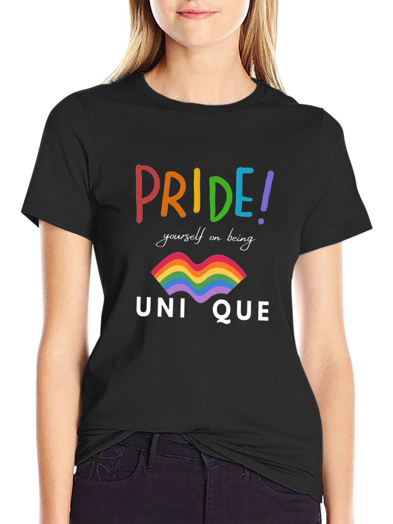 Pride! Be Yourself Rainbow LGBTQ+ T-Shirt