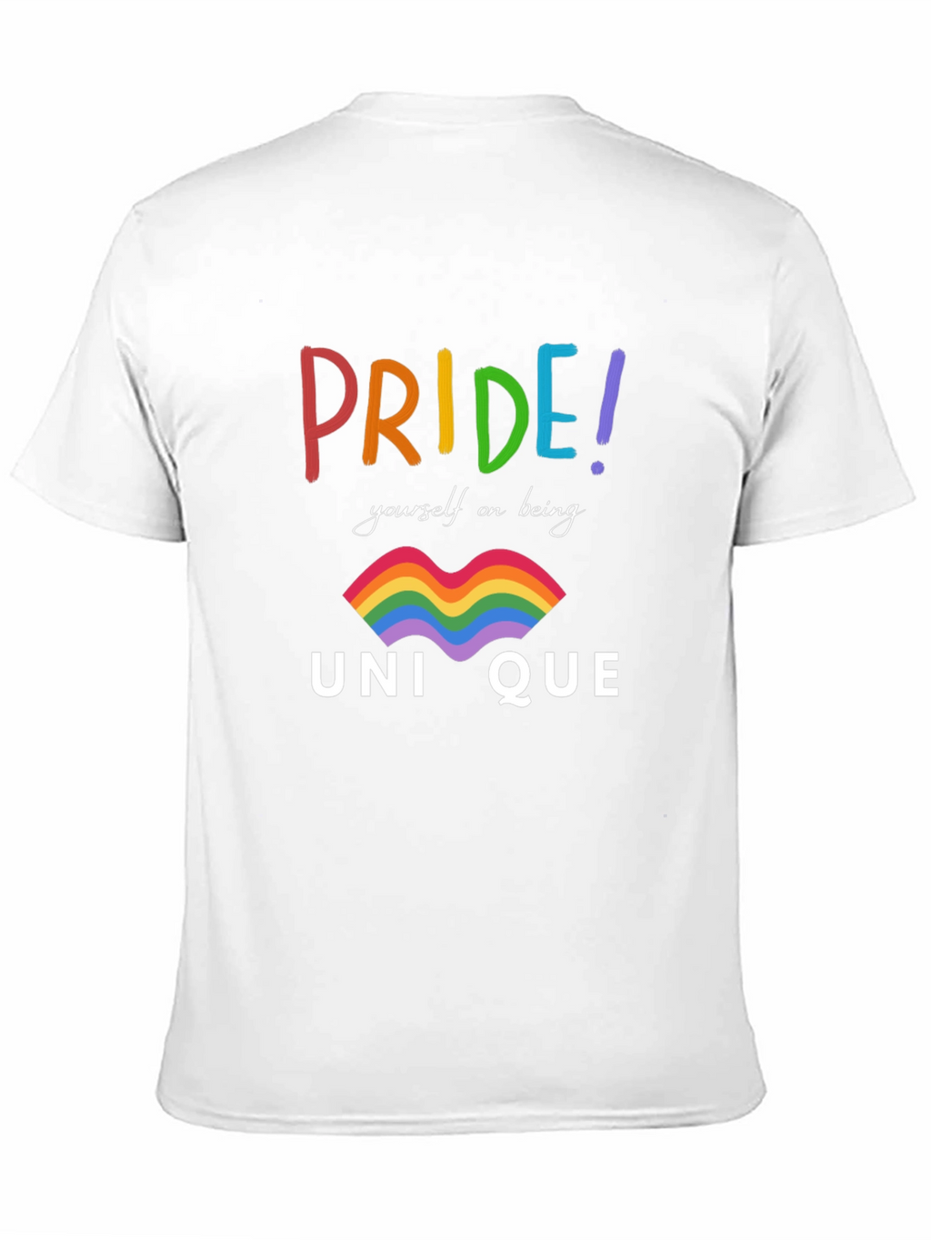 Pride! Be Yourself Rainbow LGBTQ+ T-Shirt
