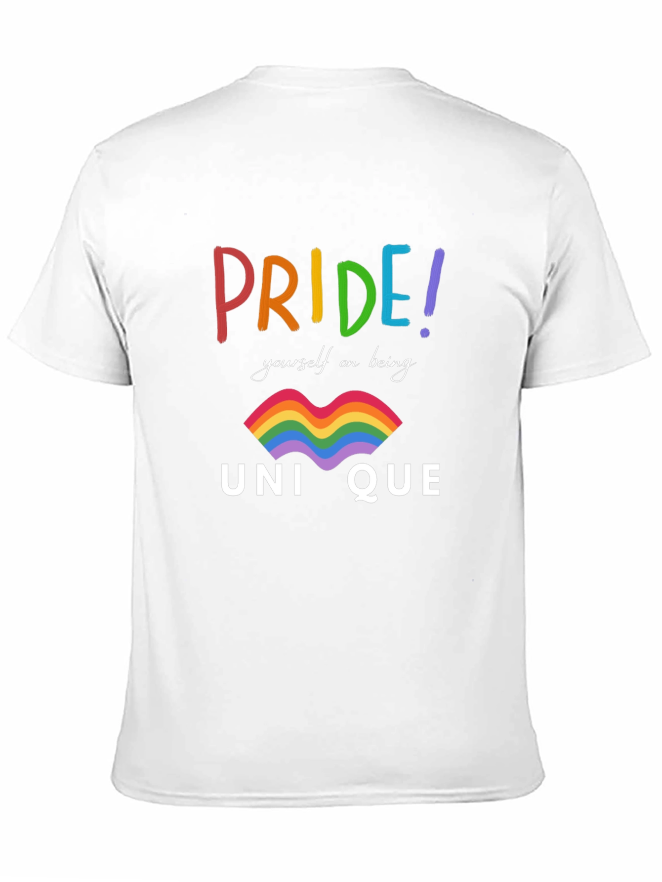 Pride! Be Yourself Rainbow LGBTQ+ T-Shirt