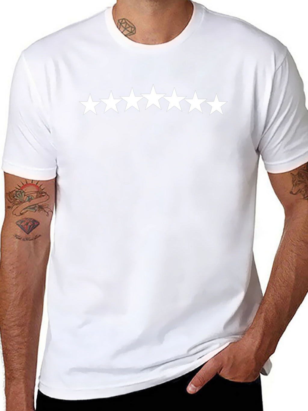 Seven Star Graphic Tee - Mens