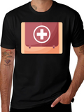 First Aid Kit Graphic Black Tee