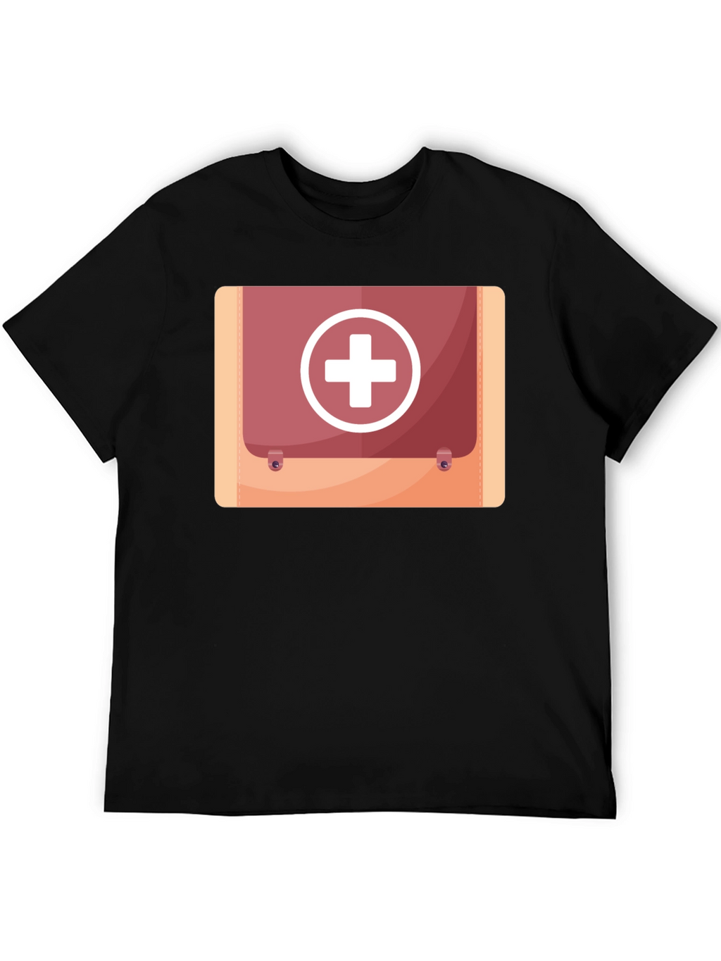 First Aid Kit Graphic Black Tee