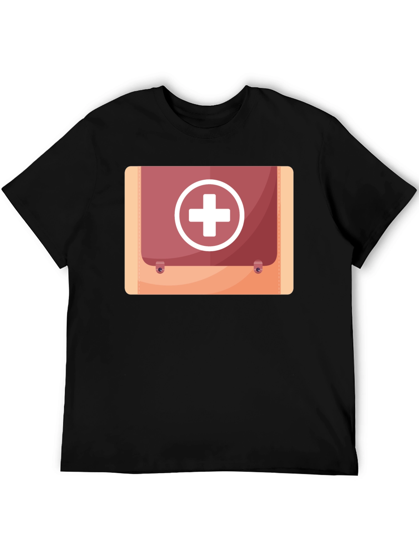 First Aid Kit Graphic Black Tee