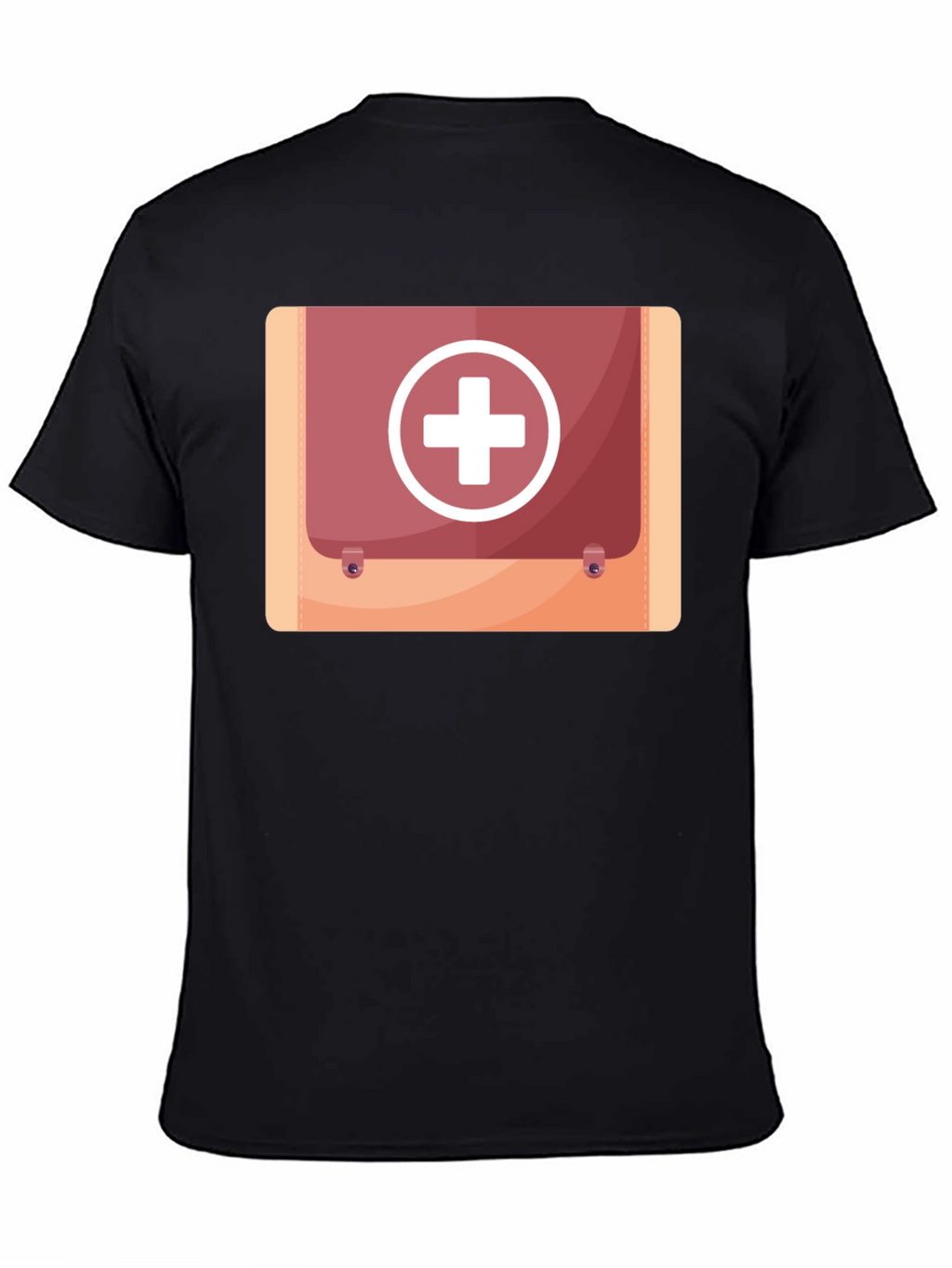 First Aid Kit Graphic Black Tee
