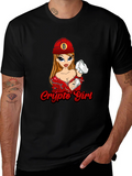 Crypto Girl Bitcoin T-Shirt