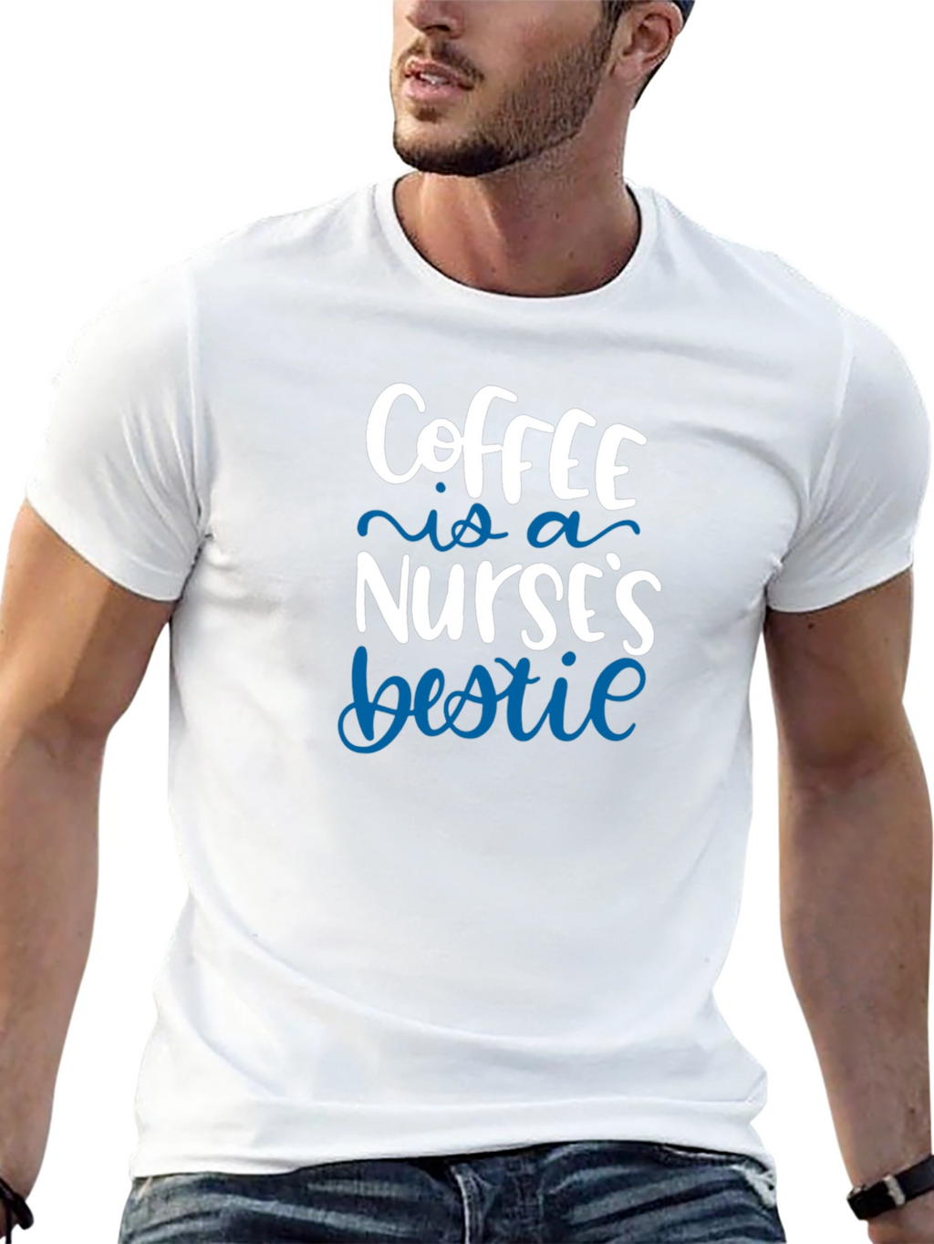 Coffee is a Nurses Bestie T-Shirt
