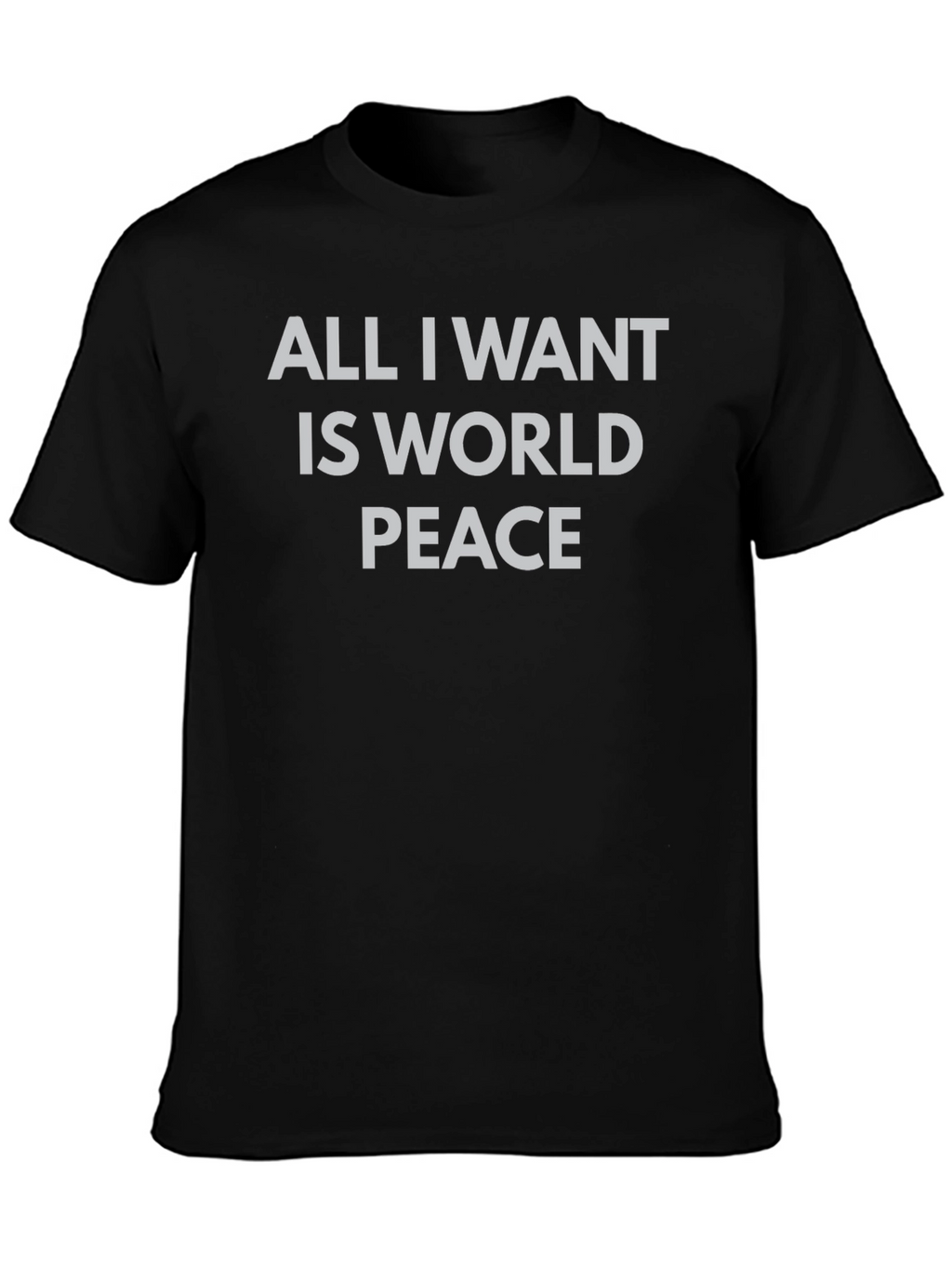 World Peace Graphic Tee - Soft Cotton Blend