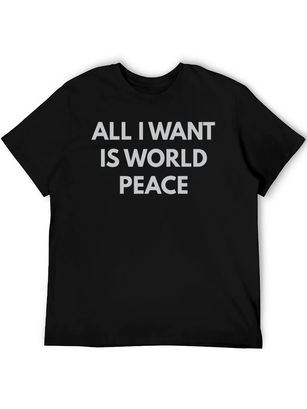 World Peace Graphic Tee - Soft Cotton Blend