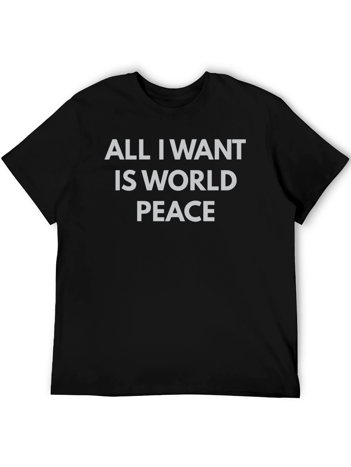 World Peace Graphic Tee - Soft Cotton Blend