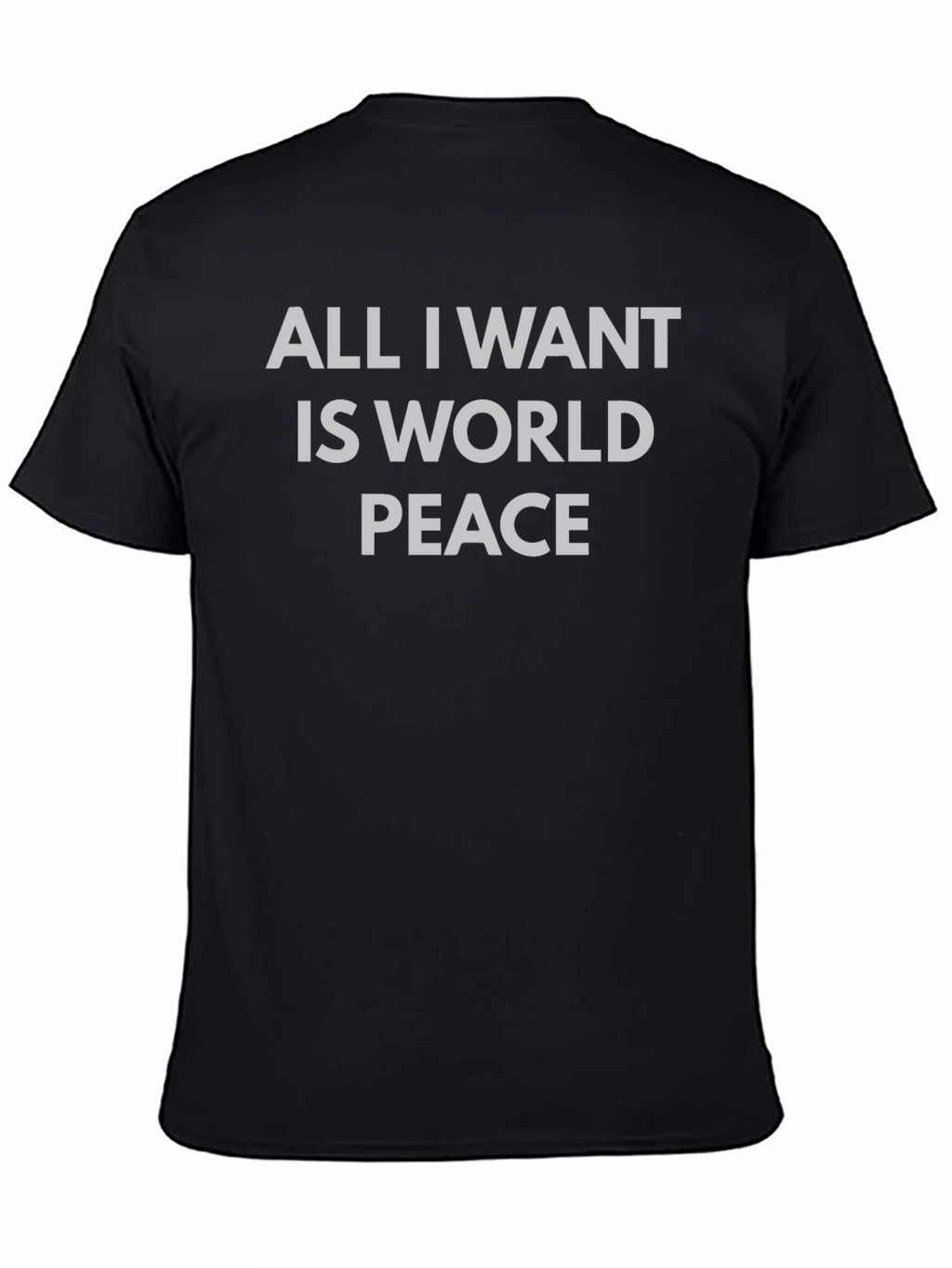 World Peace Graphic Tee - Soft Cotton Blend