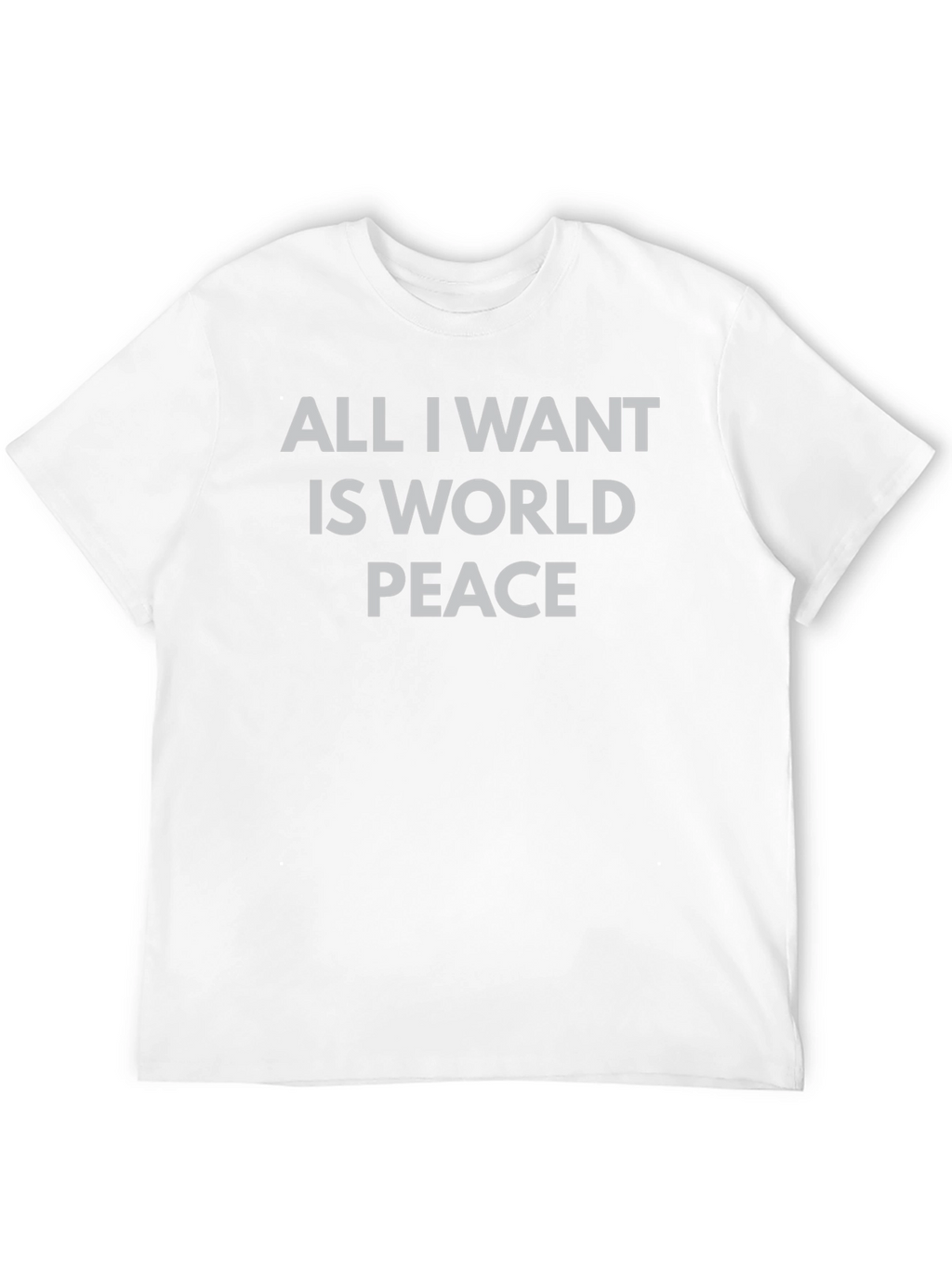 World Peace Graphic Tee - Soft Cotton Blend