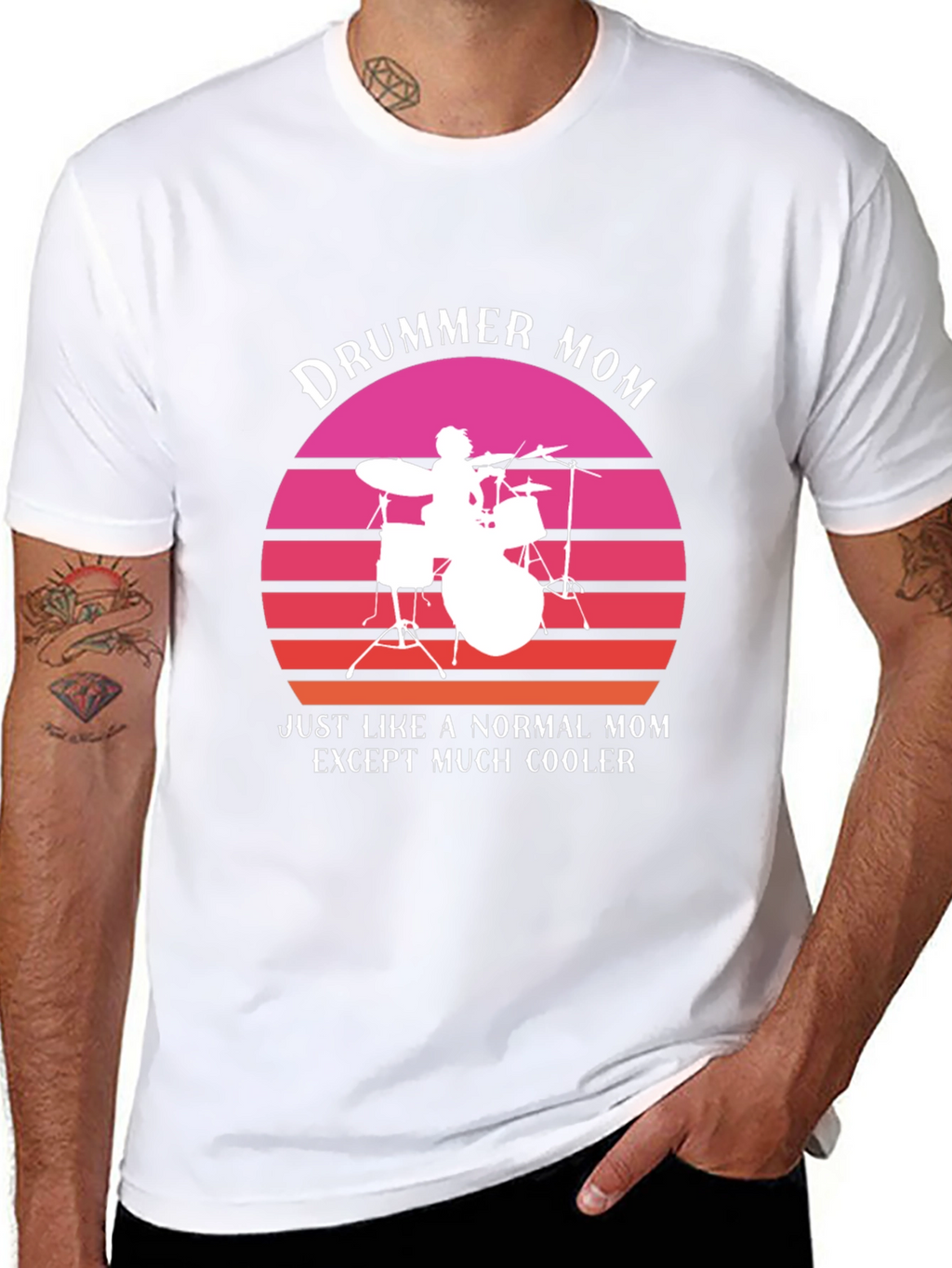 Drummer Mom T-Shirt - Cool Mom Edition!