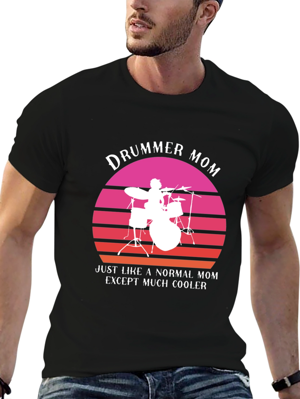 Drummer Mom T-Shirt - Cool Mom Edition!