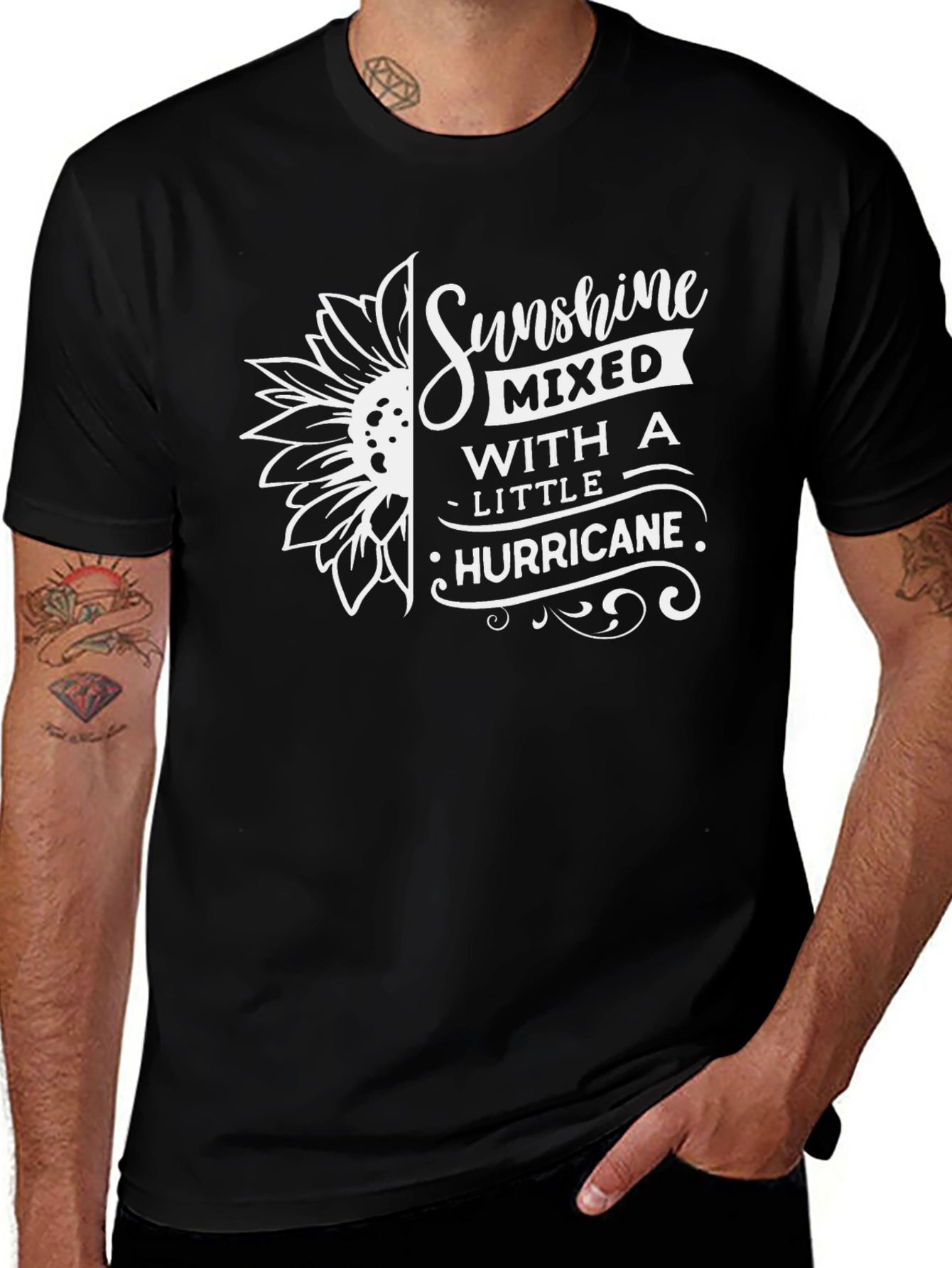 Sunshine Mixed With A Little Hurricane T-Shirt