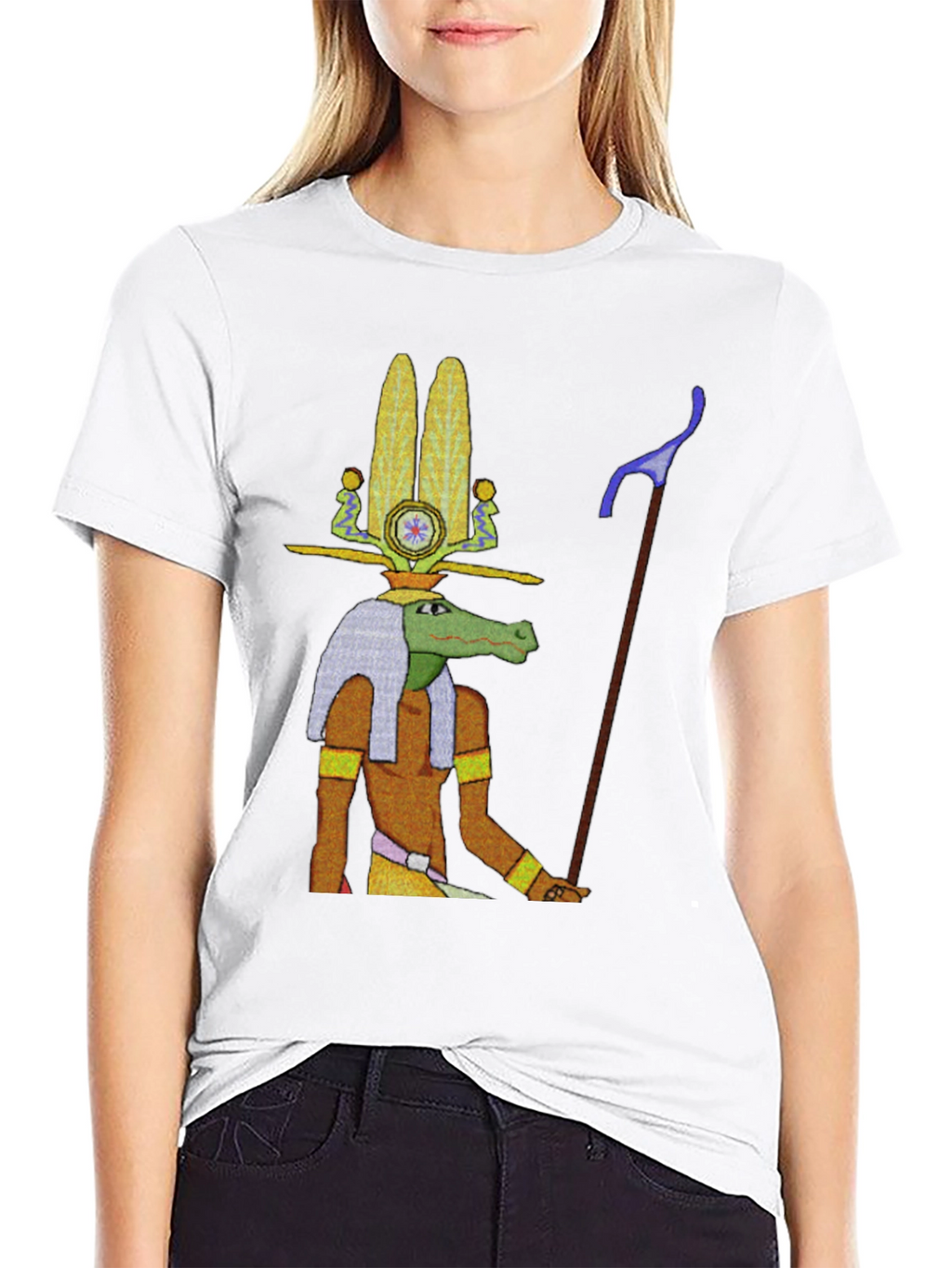Sobek Egyptian God Graphic T-Shirt