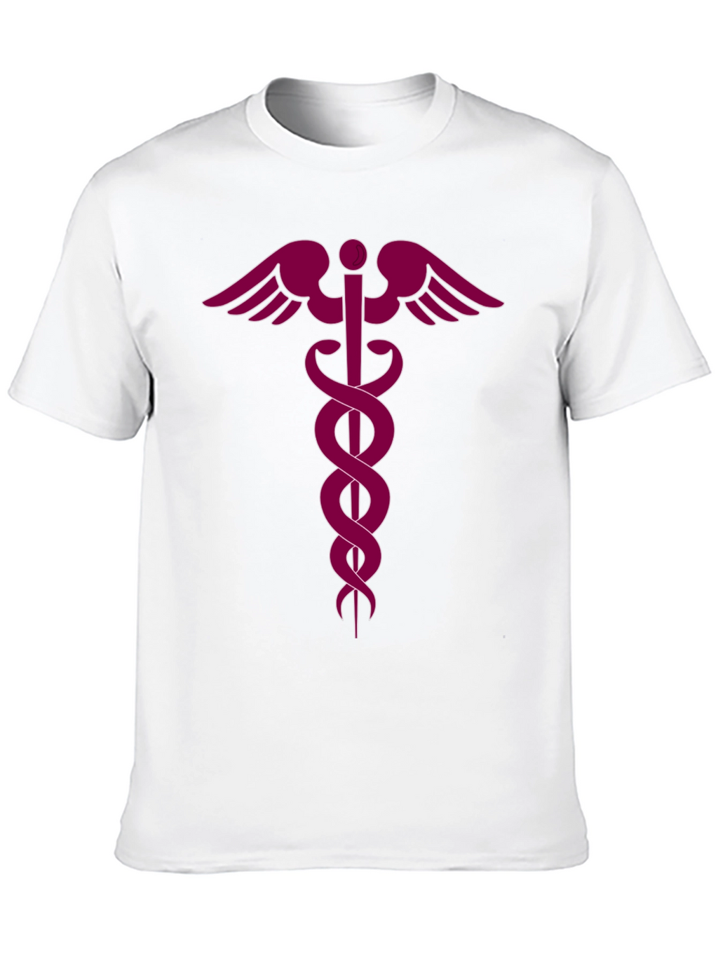 Medical Caduceus Black T-Shirt