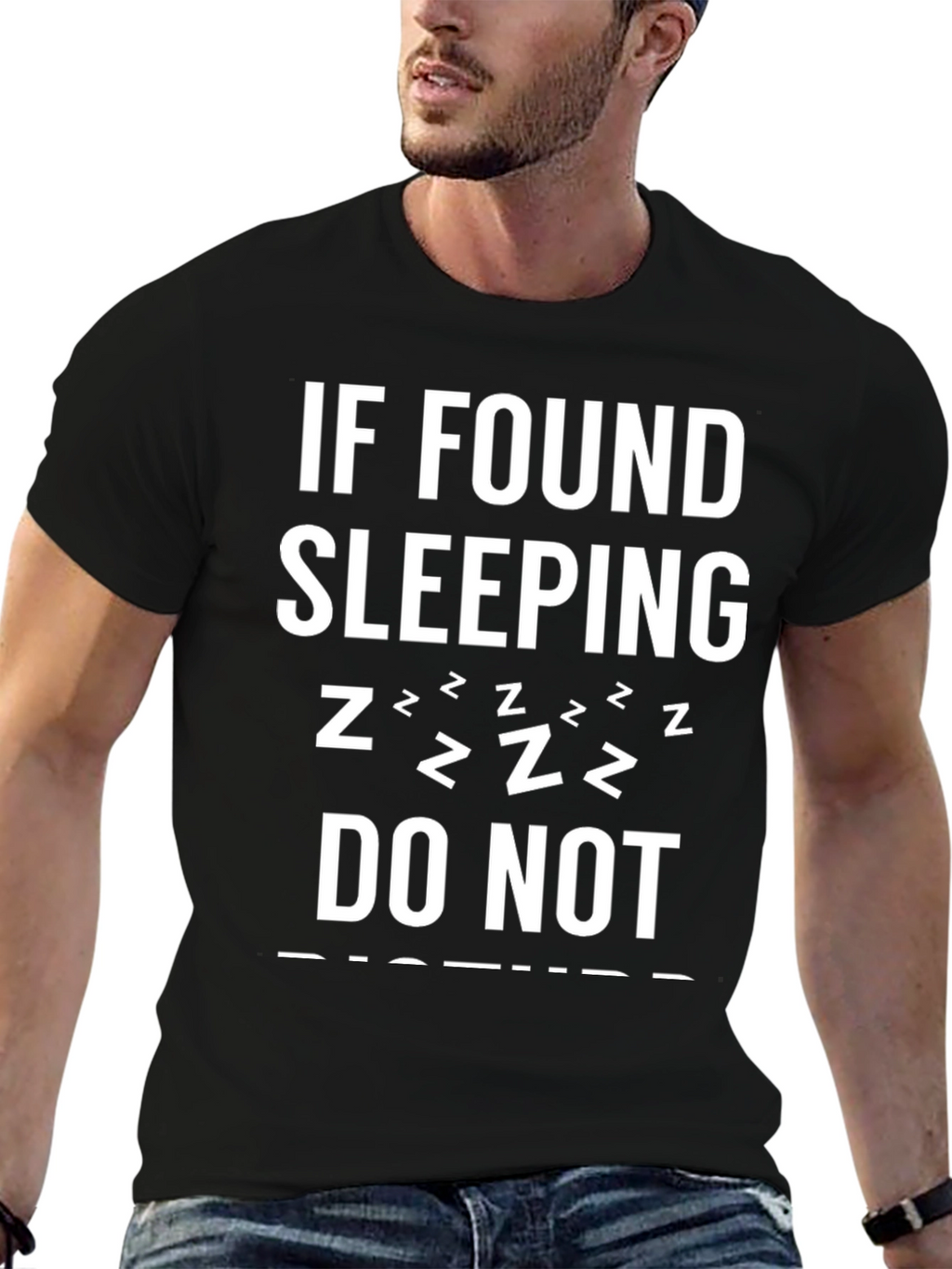 Funny Sleeping T-Shirt - Do Not Disturb!
