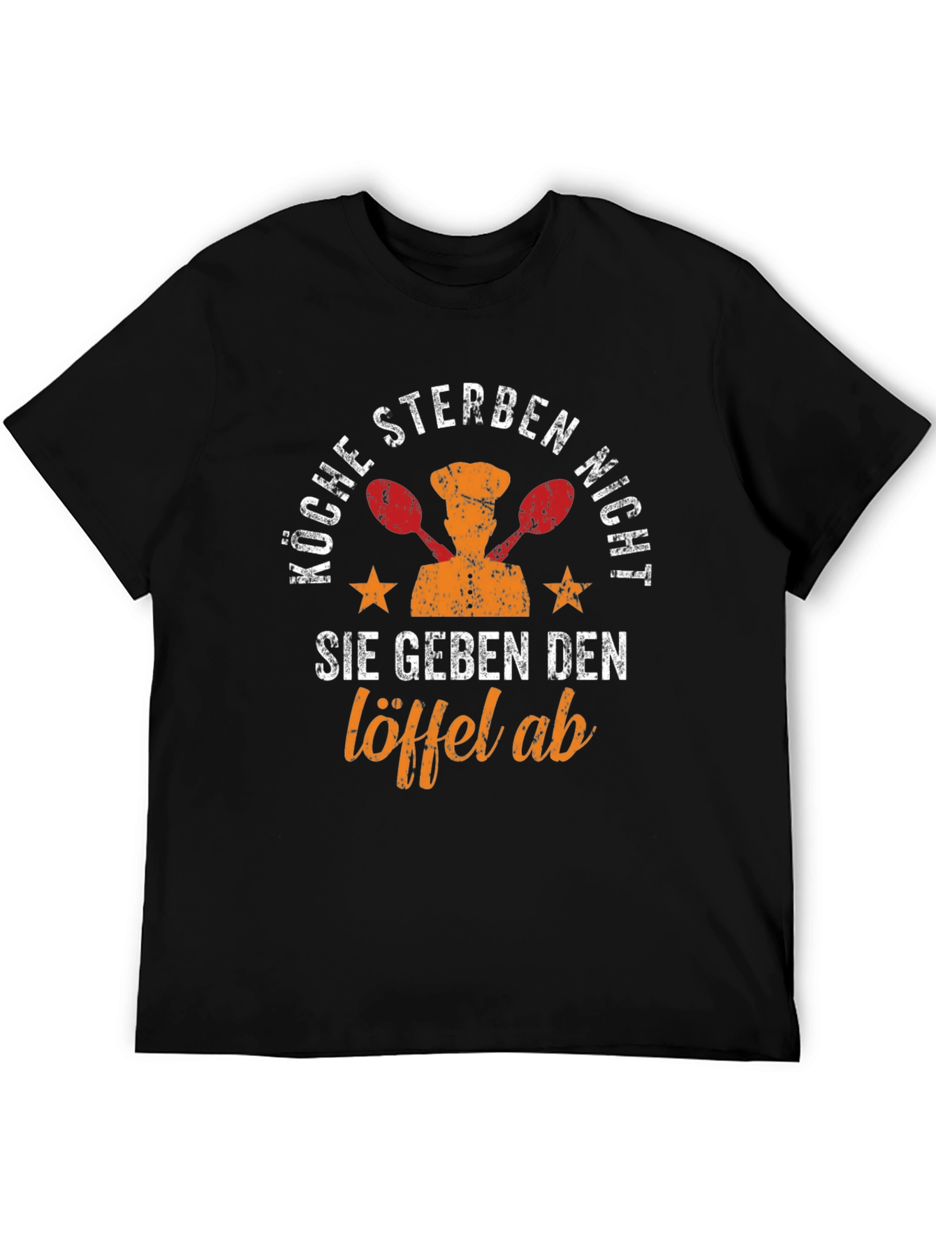 Chefs Humor T-Shirt: Köche Sterben Nicht