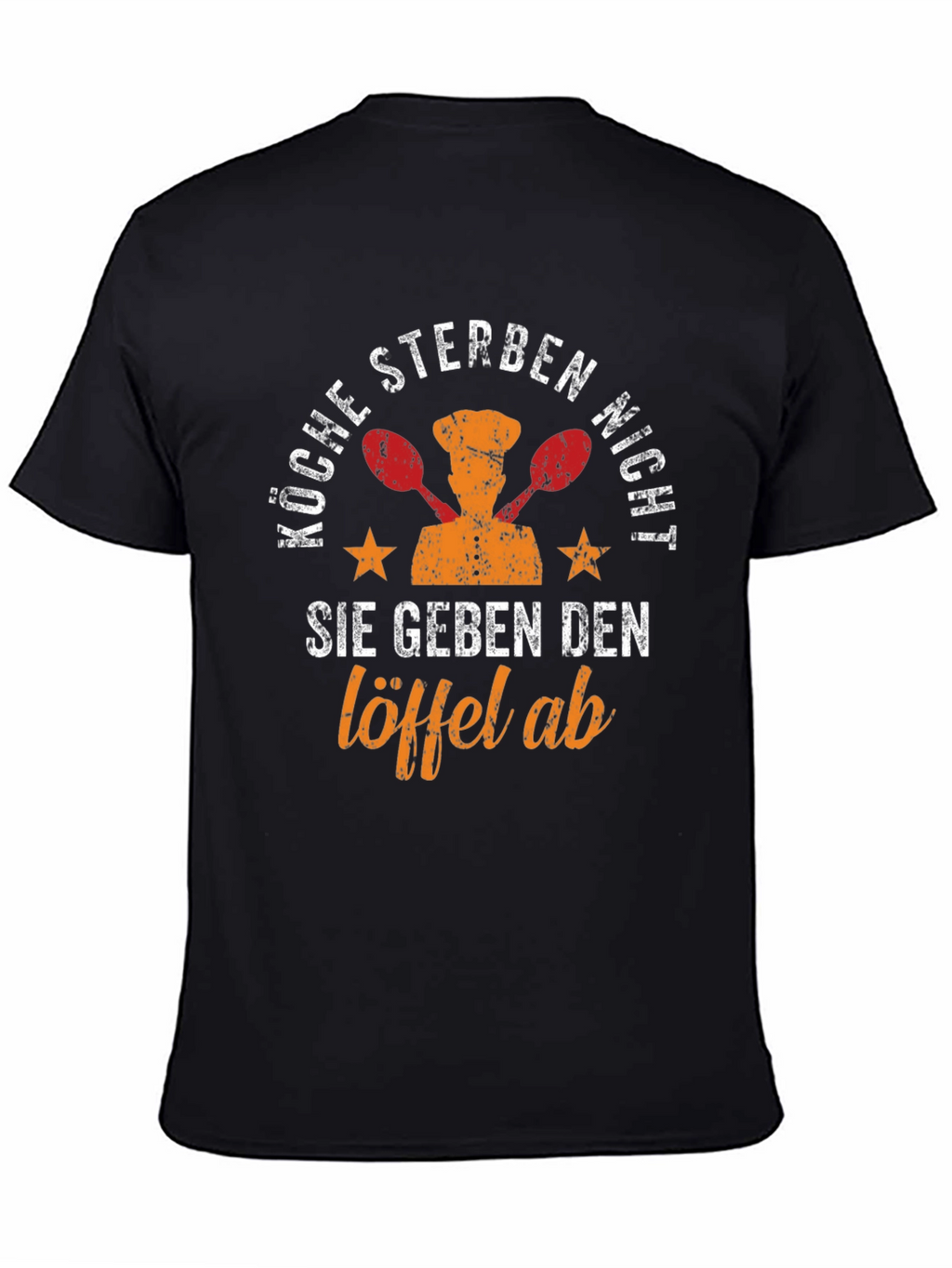 Chefs Humor T-Shirt: Köche Sterben Nicht