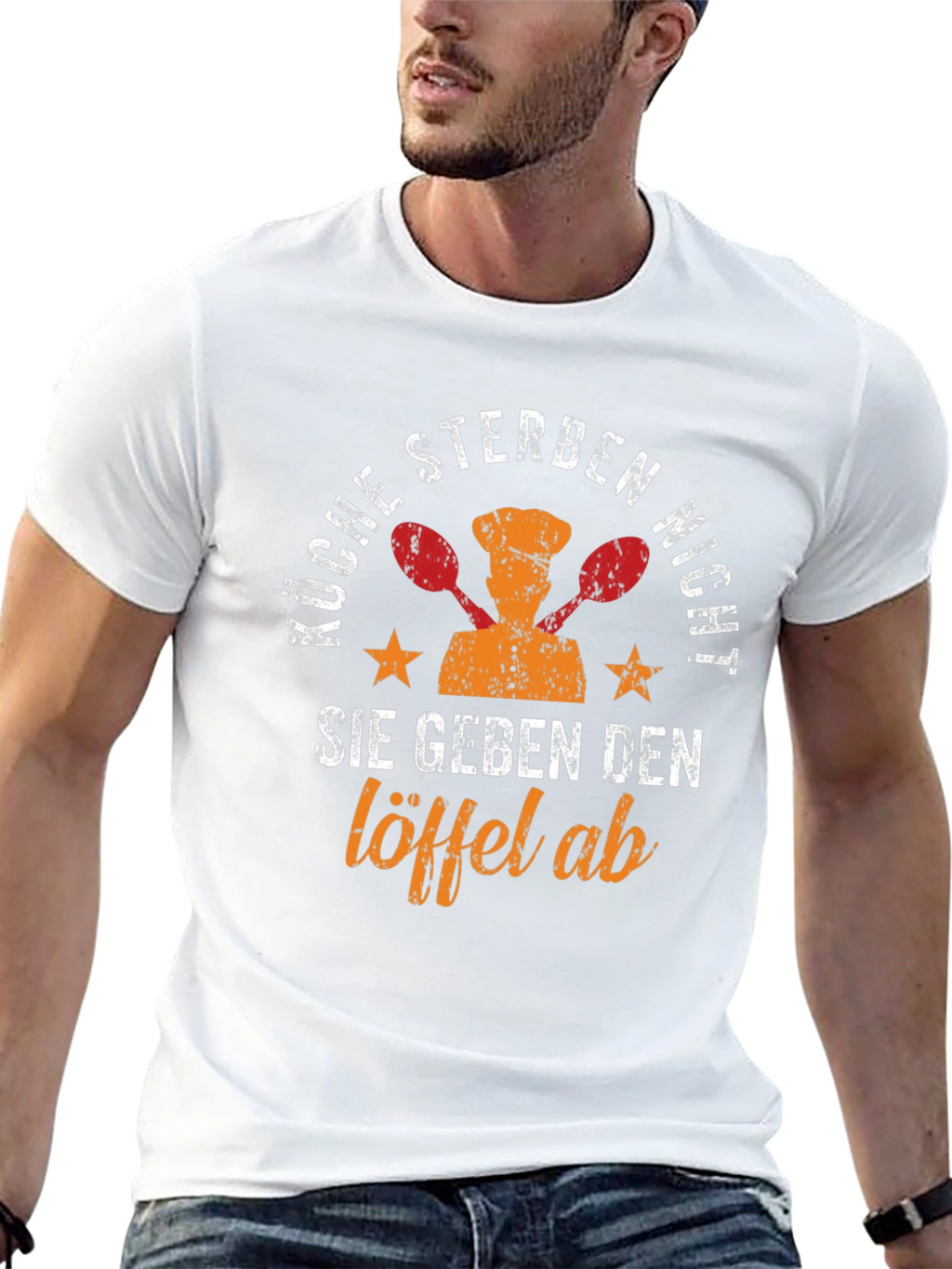 Chefs Humor T-Shirt: Köche Sterben Nicht