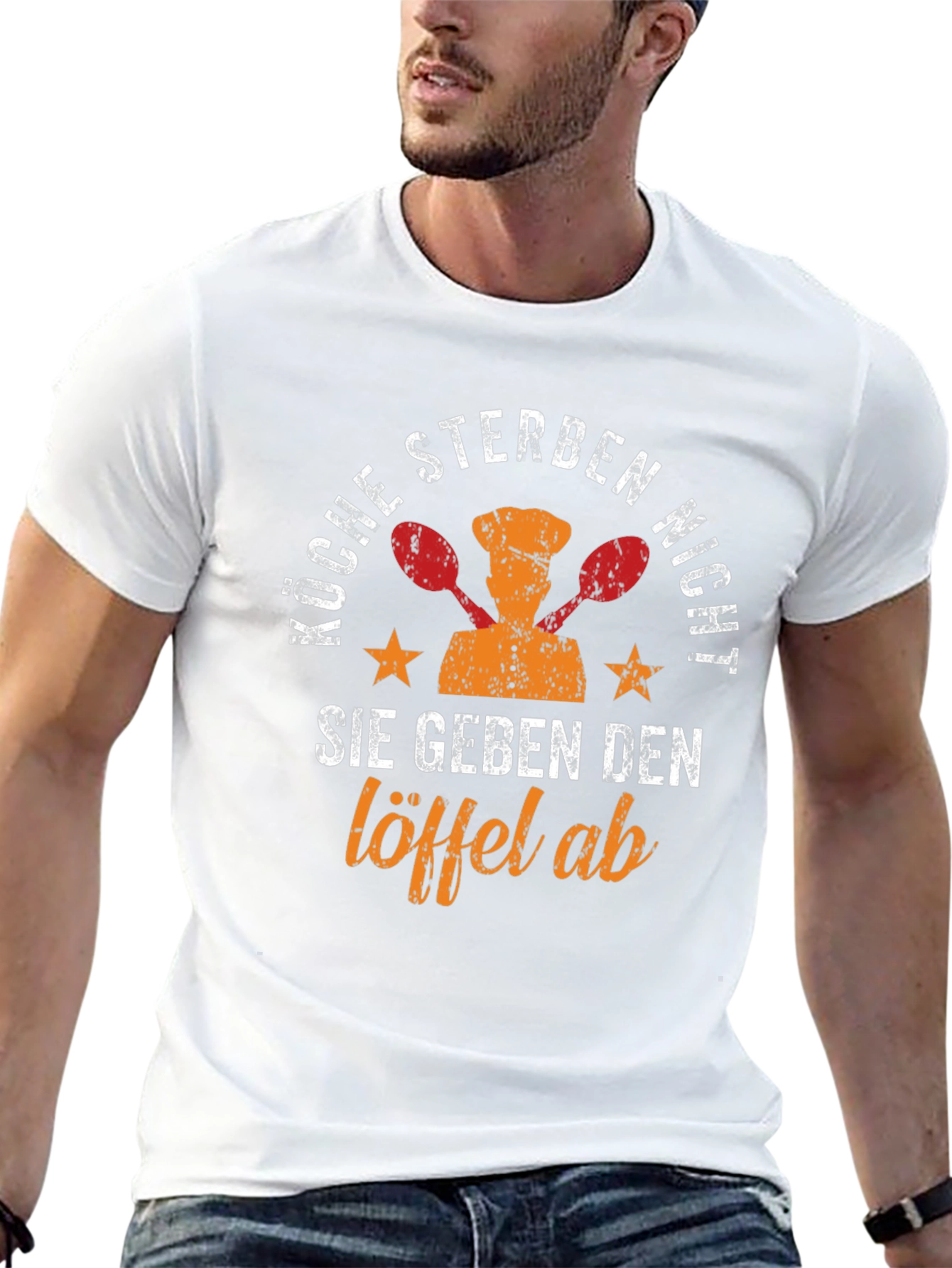 Chefs Humor T-Shirt: Köche Sterben Nicht