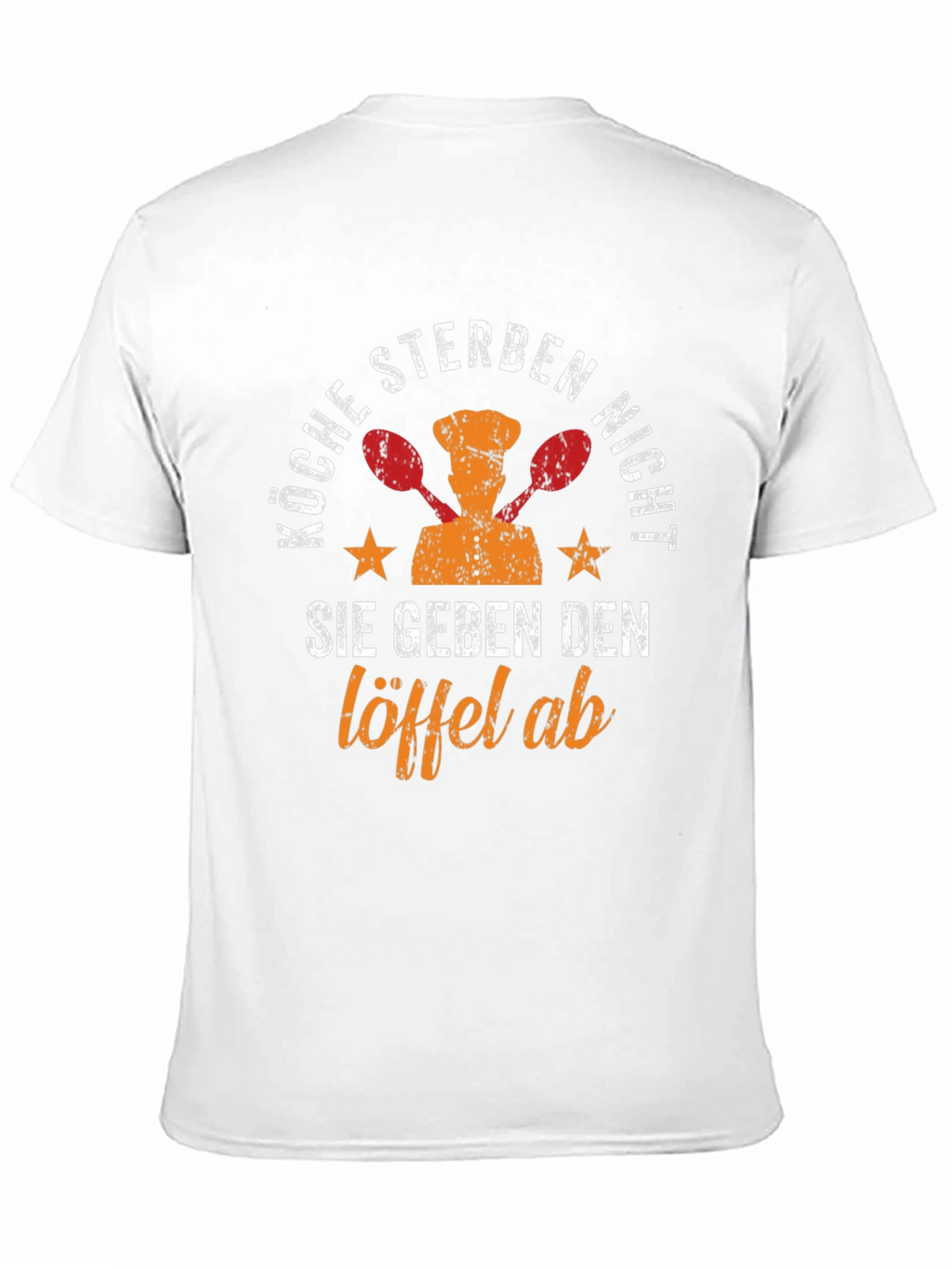 Chefs Humor T-Shirt: Köche Sterben Nicht