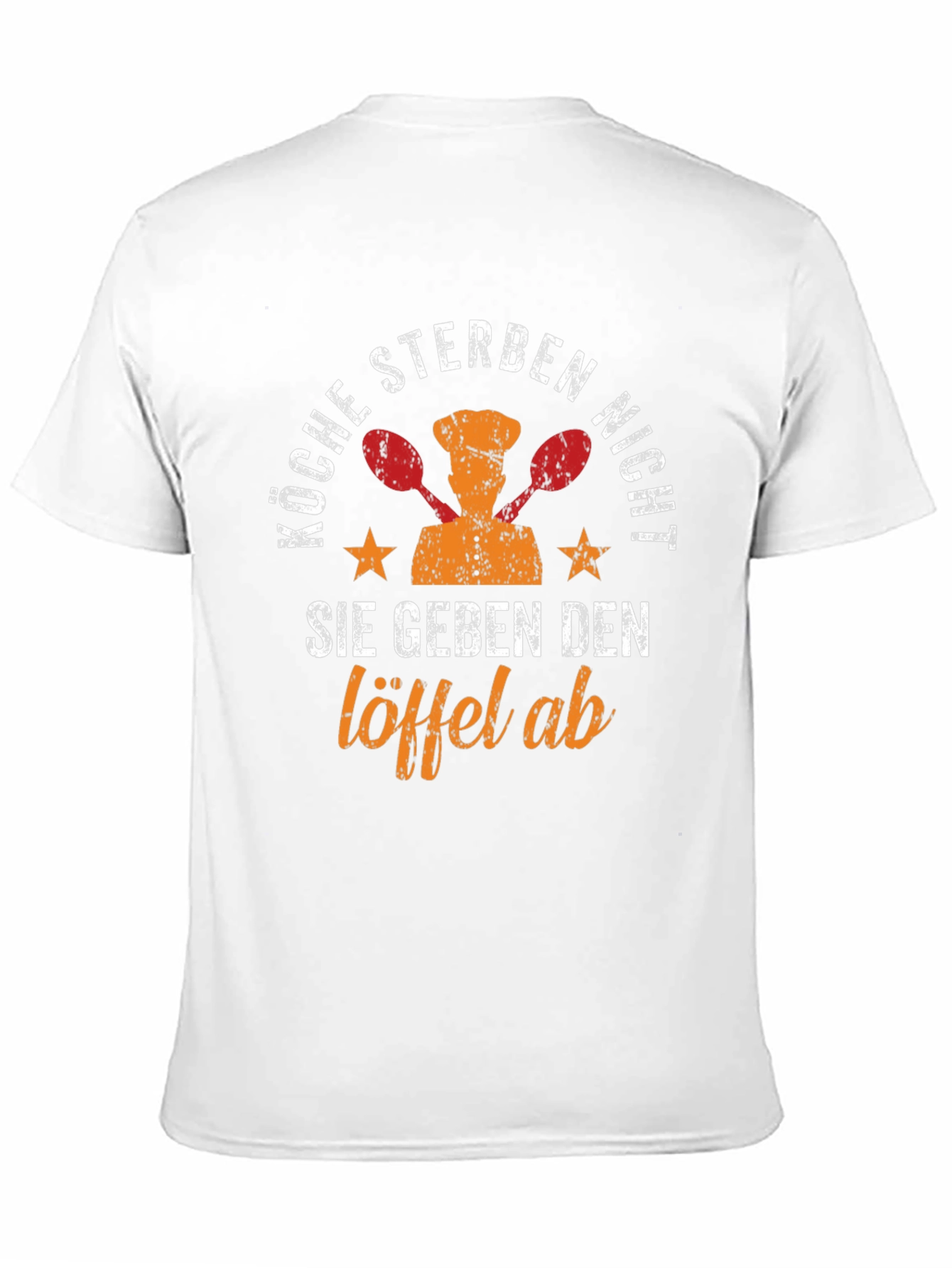 Chefs Humor T-Shirt: Köche Sterben Nicht