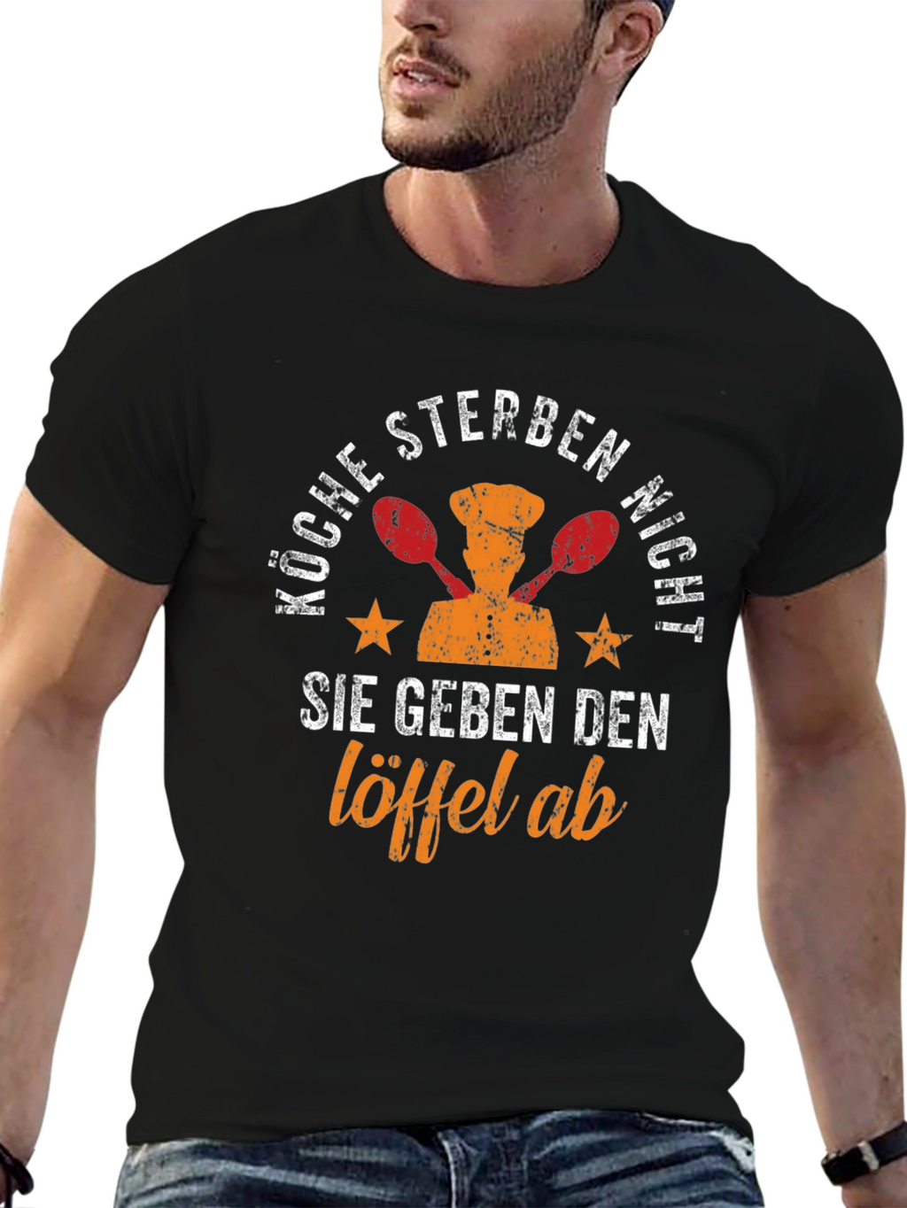 Chefs Humor T-Shirt: Köche Sterben Nicht