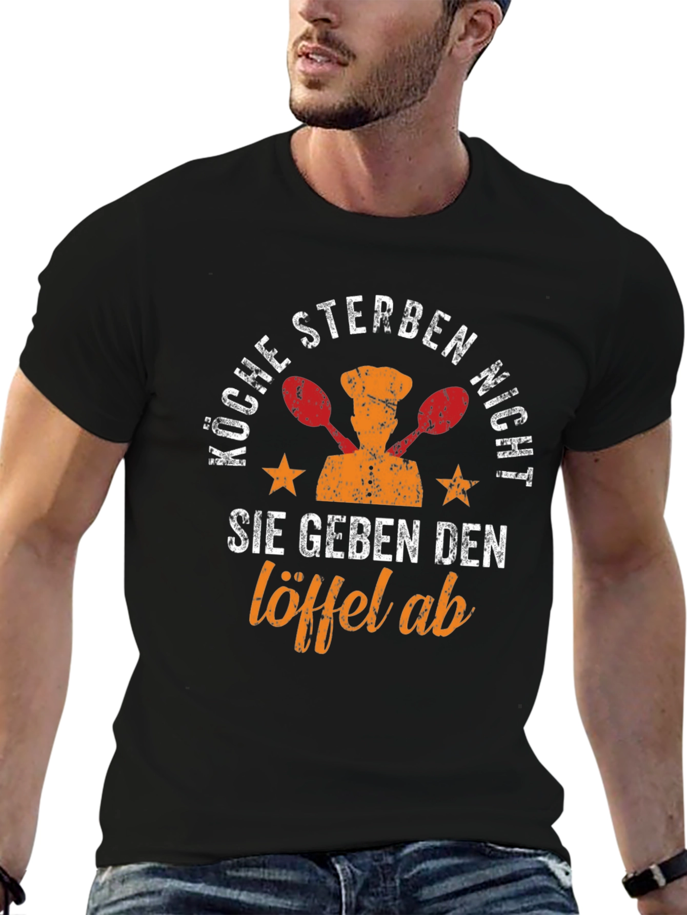 Chefs Humor T-Shirt: Köche Sterben Nicht