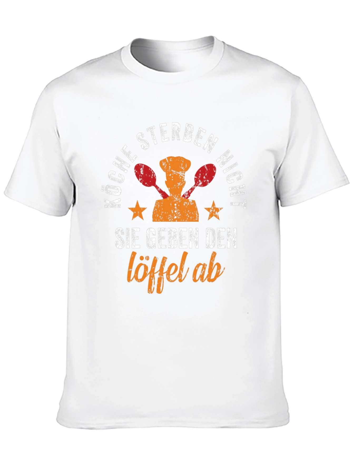 Chefs Humor T-Shirt: Köche Sterben Nicht