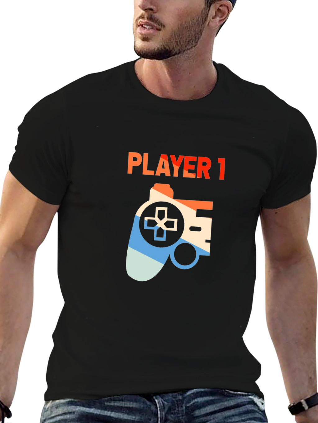 Player 1 Retro Gaming T-Shirt