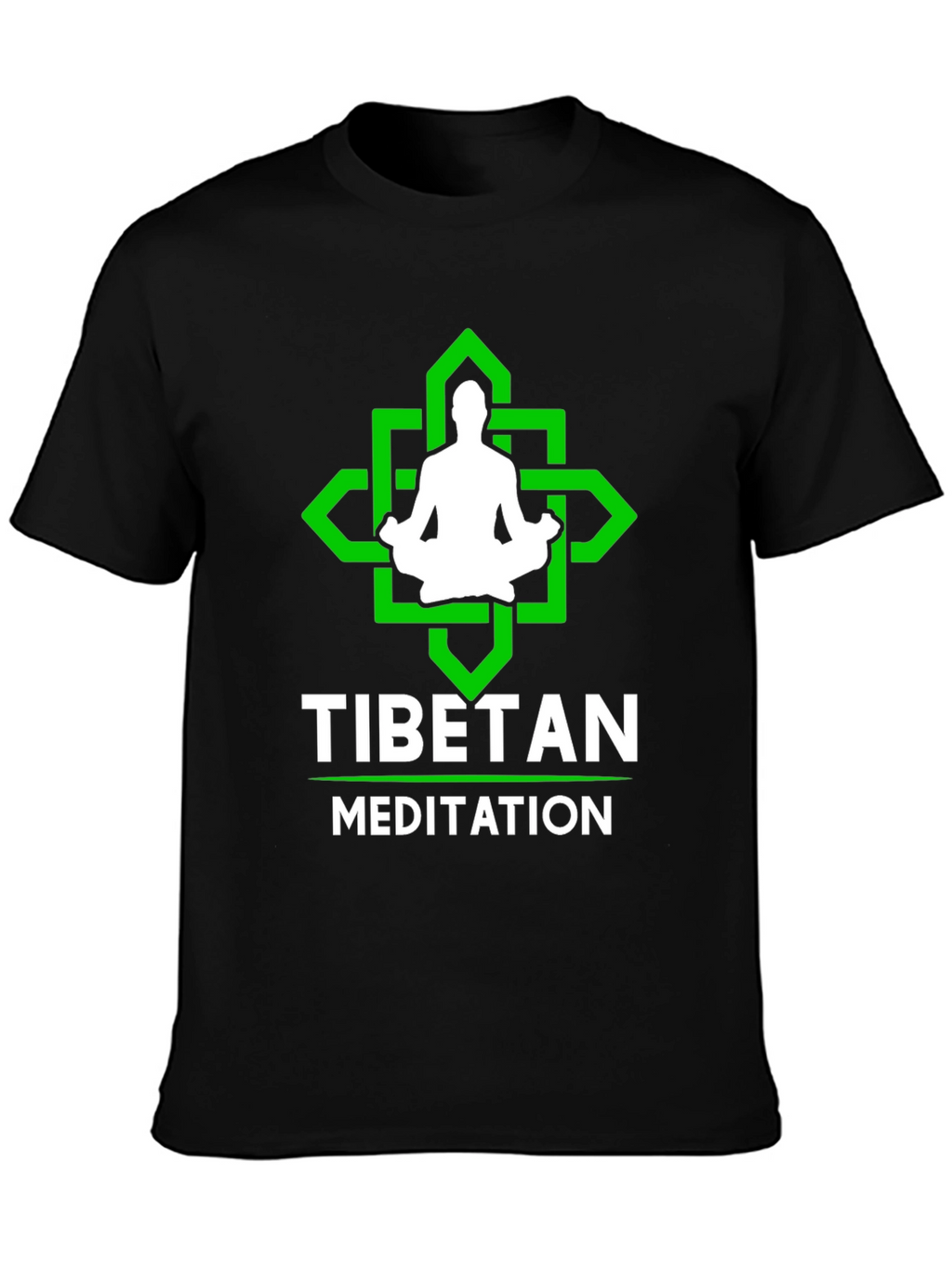 Tibetan Meditation T-Shirt: Relax & Find Inner Peace